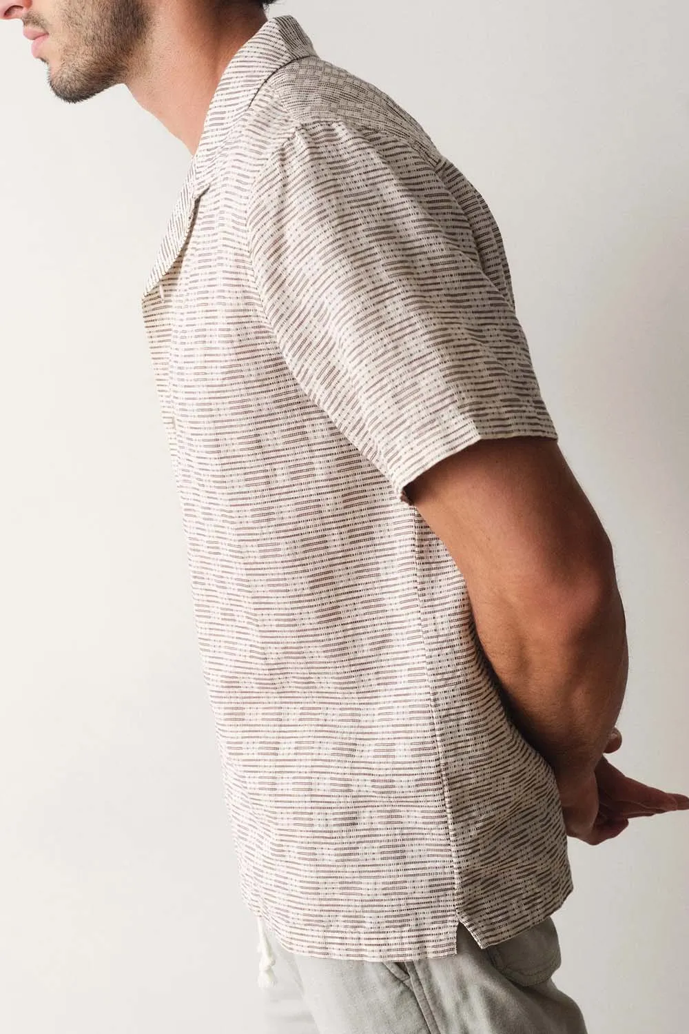 Dobby Resort Shirt sold by REVOLVR Menswear product image thumbnail 3