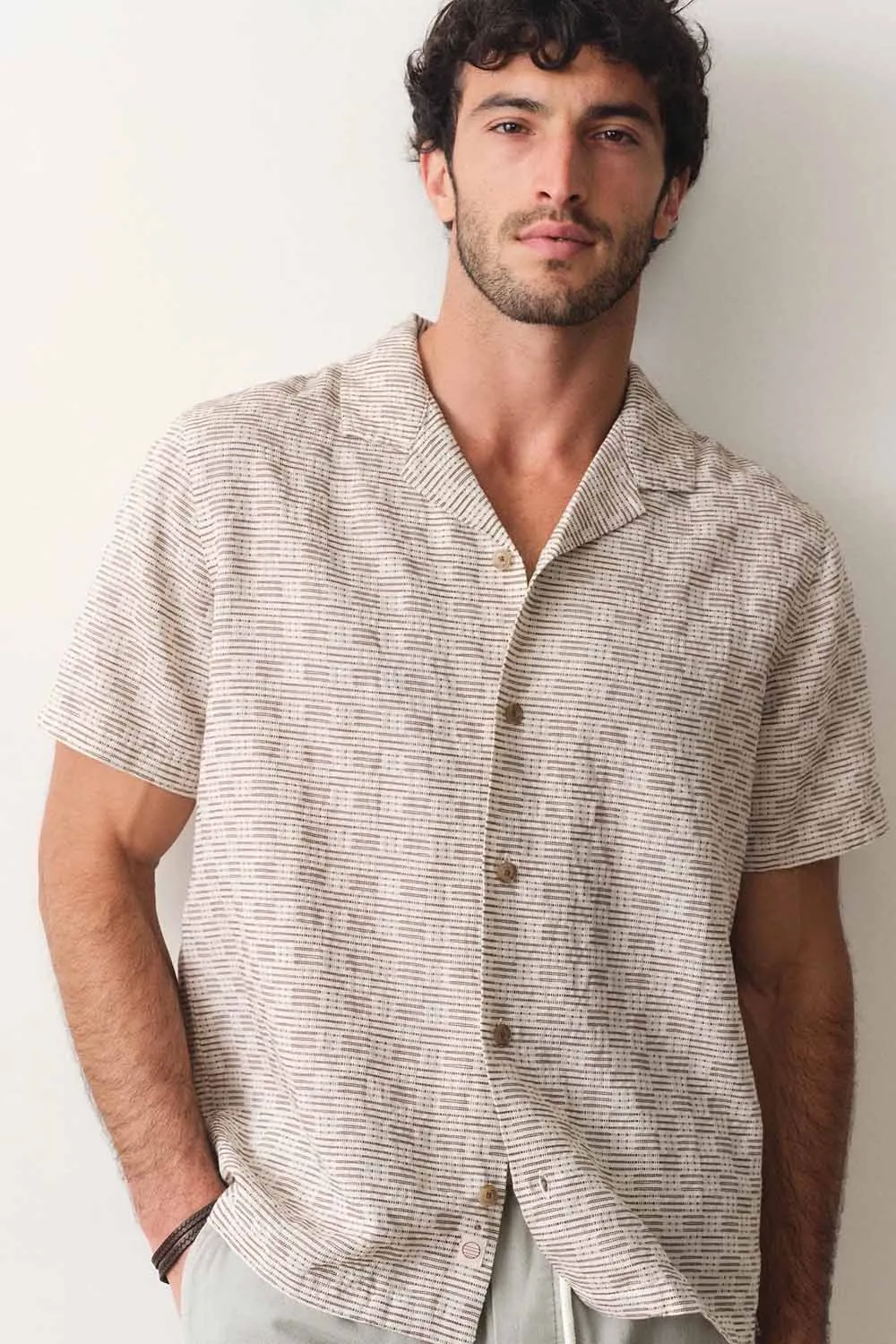 Dobby Resort Shirt sold by REVOLVR Menswear product image thumbnail 2