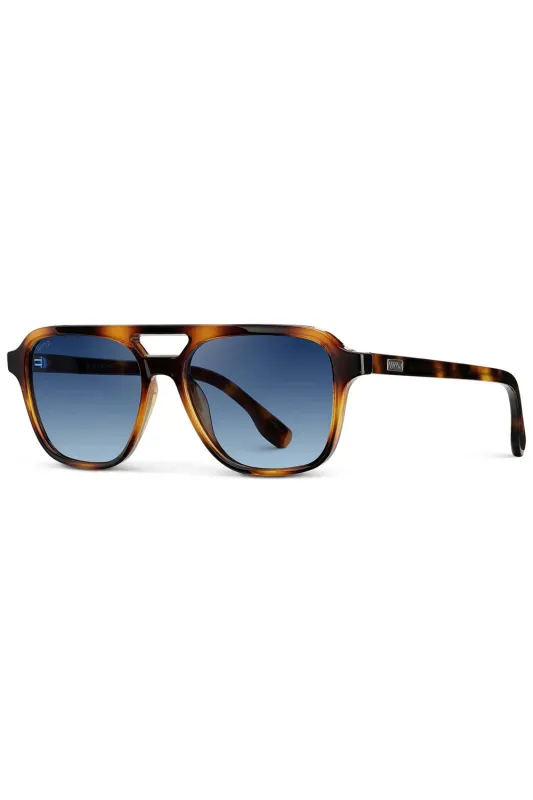 DEAN Whiskey Brown Tortoise/Blue Polar made by REVOLVR Menswear