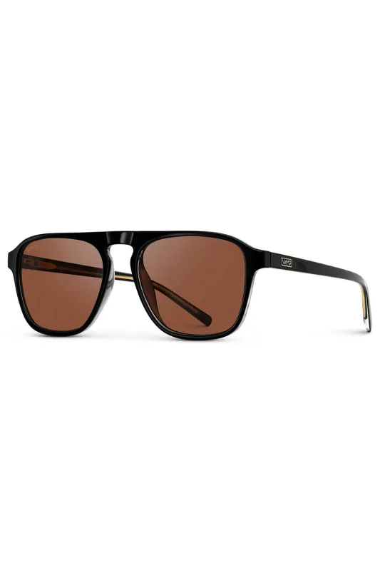 EMERSON Black/Tinted Red Polar made by REVOLVR Menswear