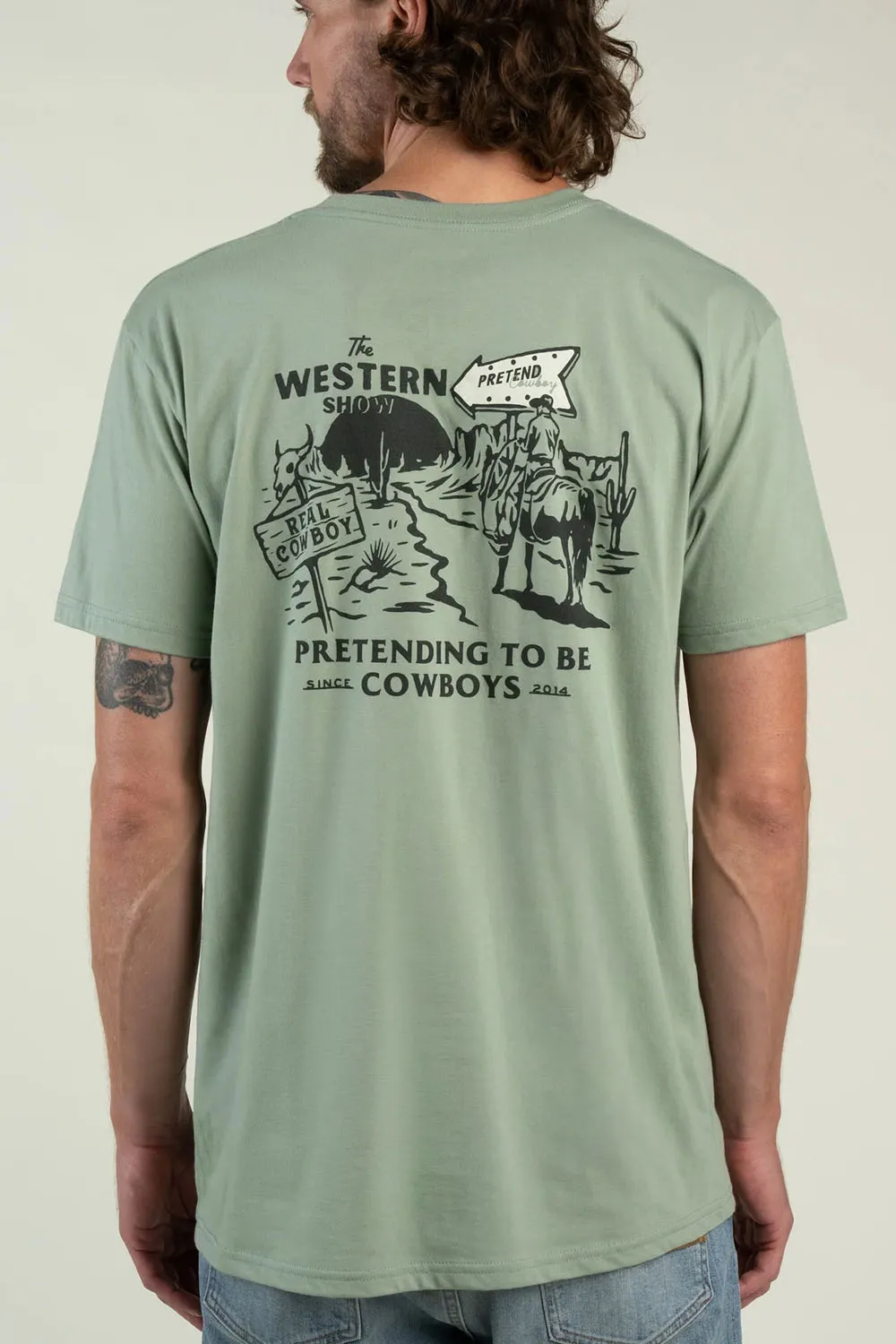Western Show Tee sold by REVOLVR Menswear product image thumbnail 3