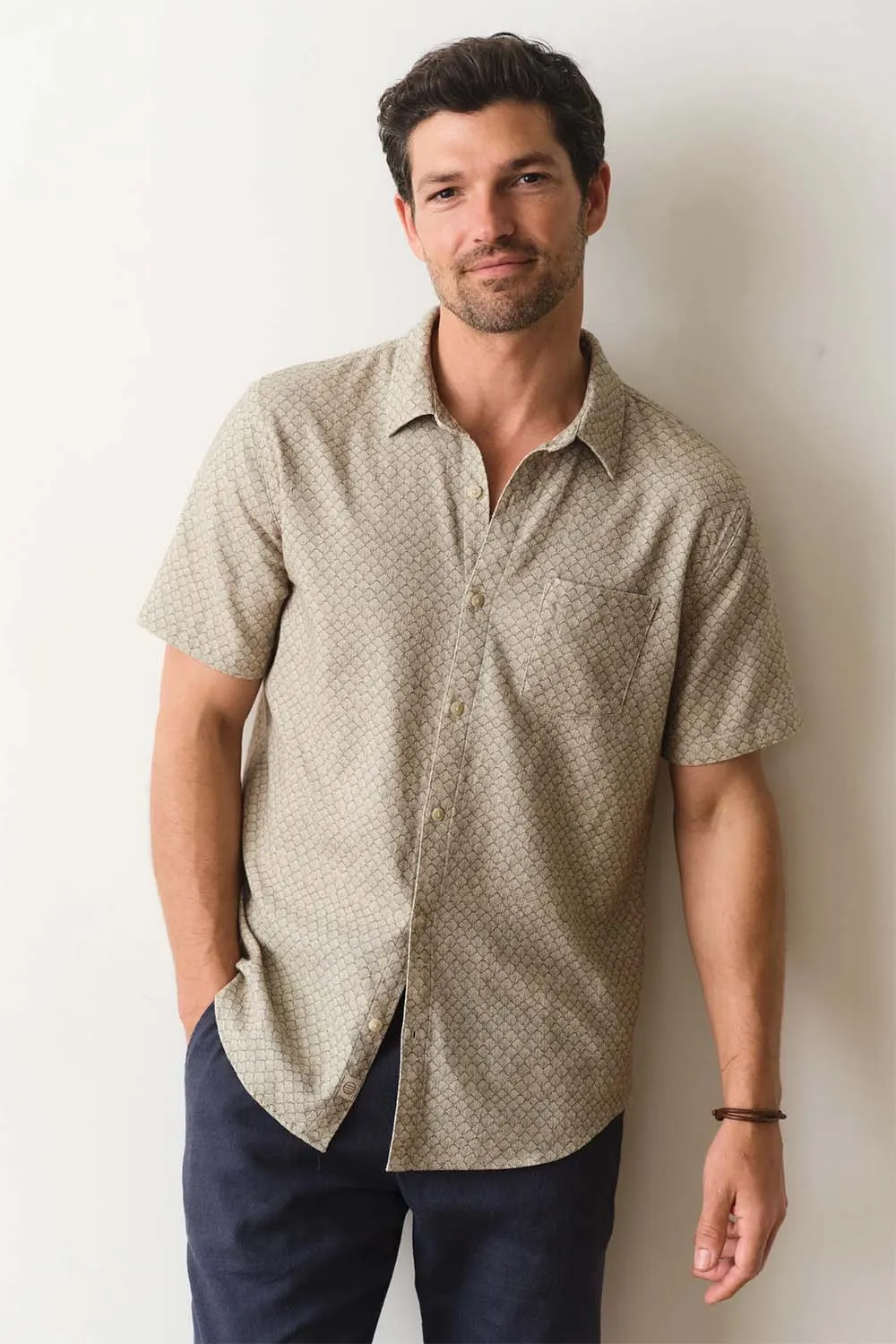 Stretch Selvage Shirt sold by REVOLVR Menswear product image thumbnail 2