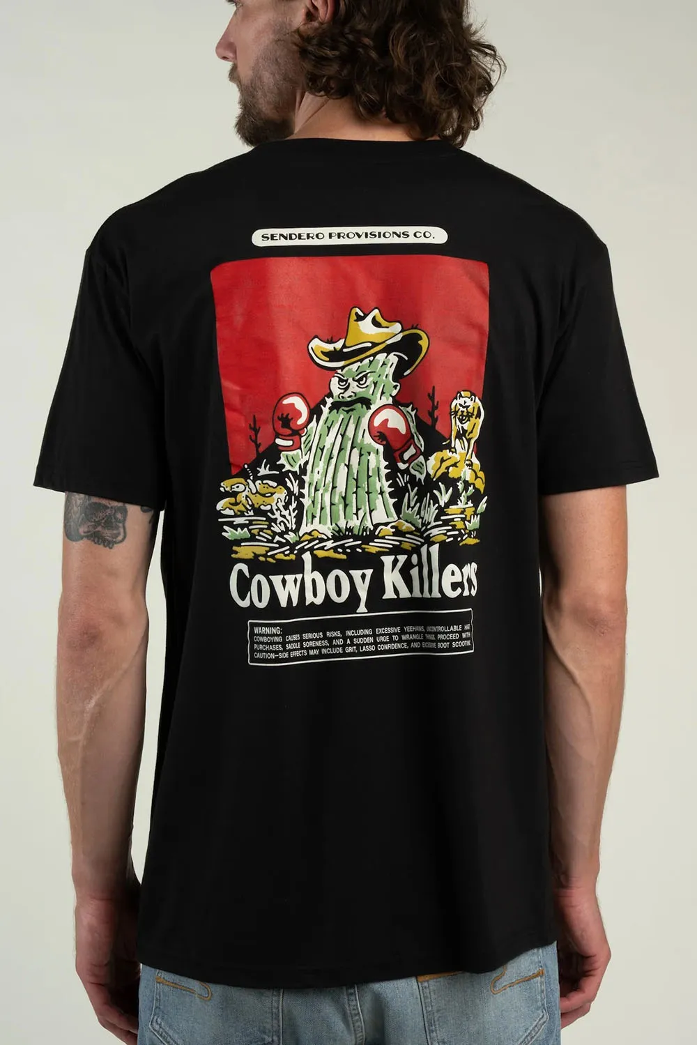 Cowboy Killers T-Shirt sold by REVOLVR Menswear product image thumbnail 3