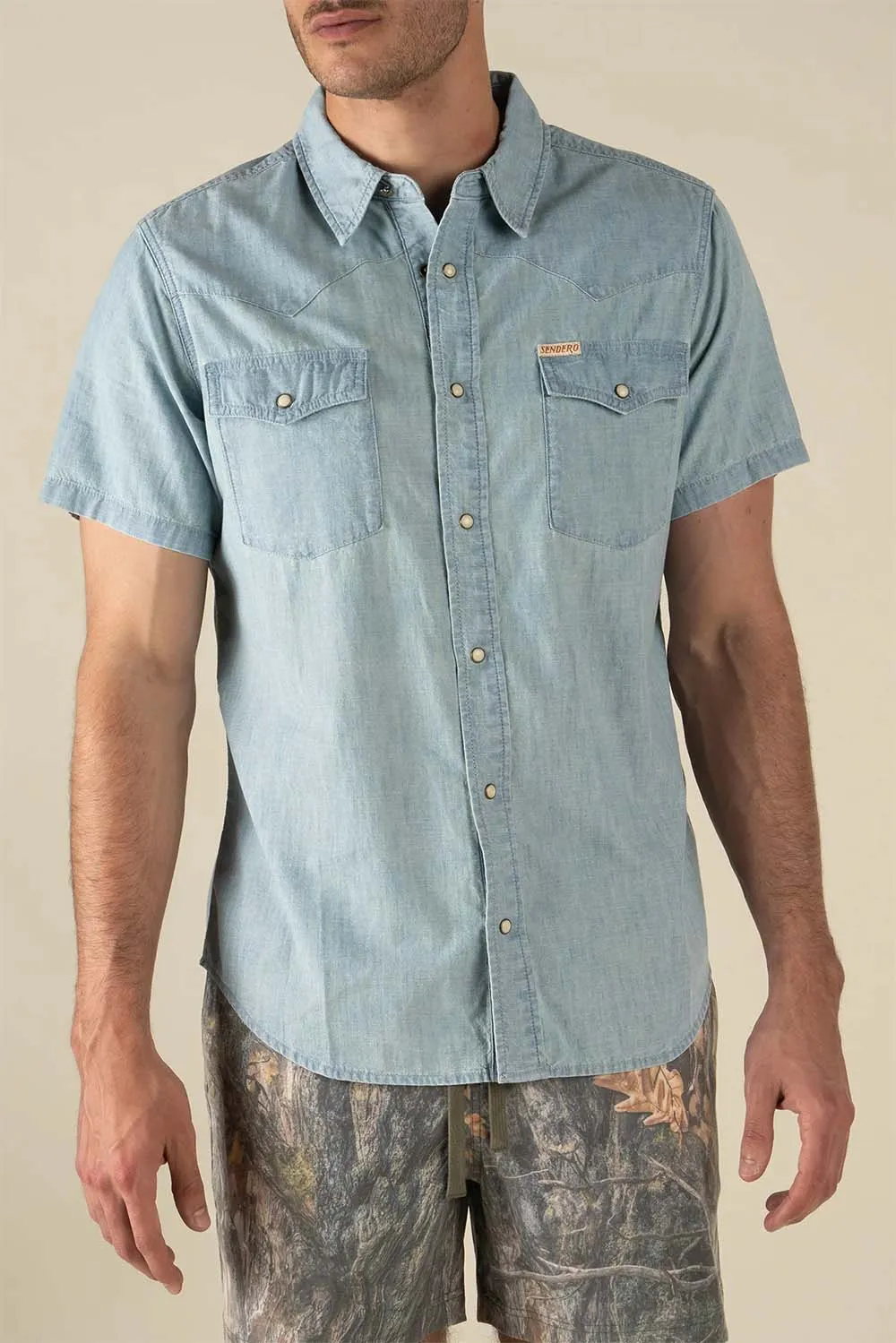 Wyatt Pearl Snap Shirt sold by REVOLVR Menswear product image thumbnail 2