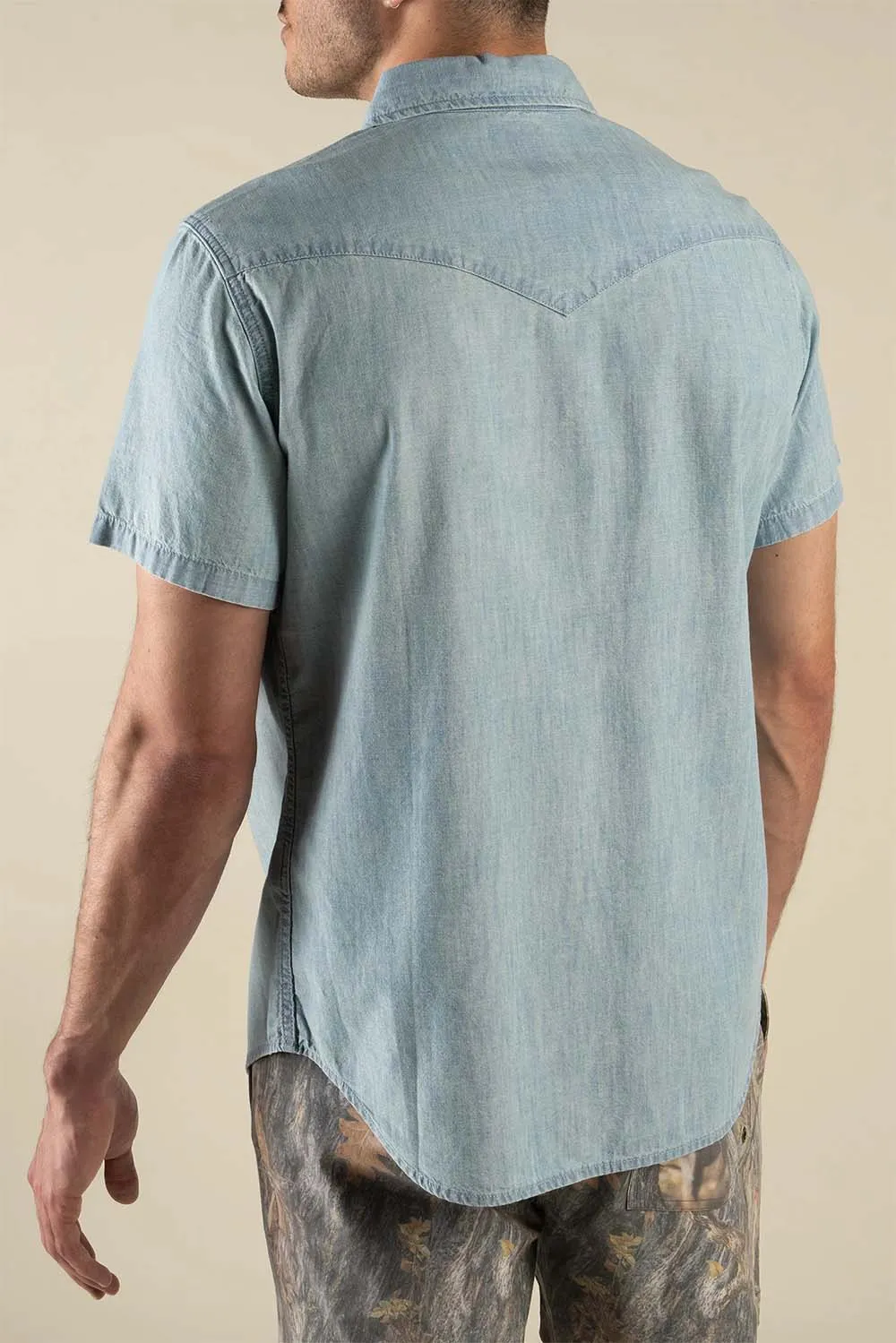 Wyatt Pearl Snap Shirt sold by REVOLVR Menswear product image thumbnail 3