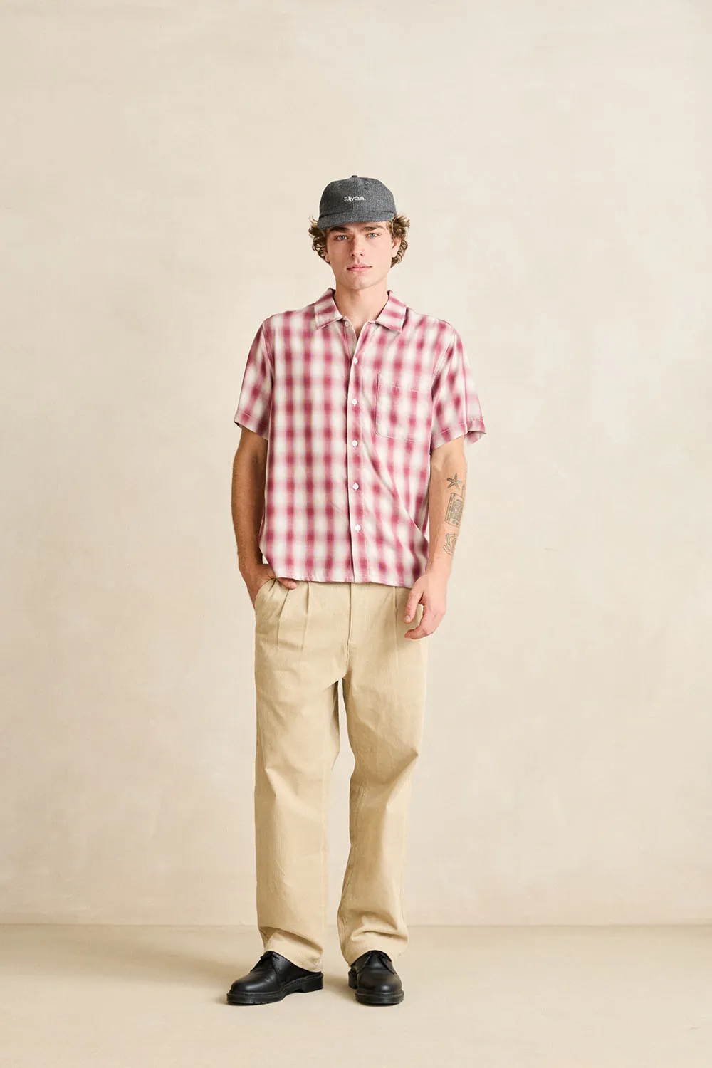 Shadow Check Shirt sold by REVOLVR Menswear product image thumbnail 3