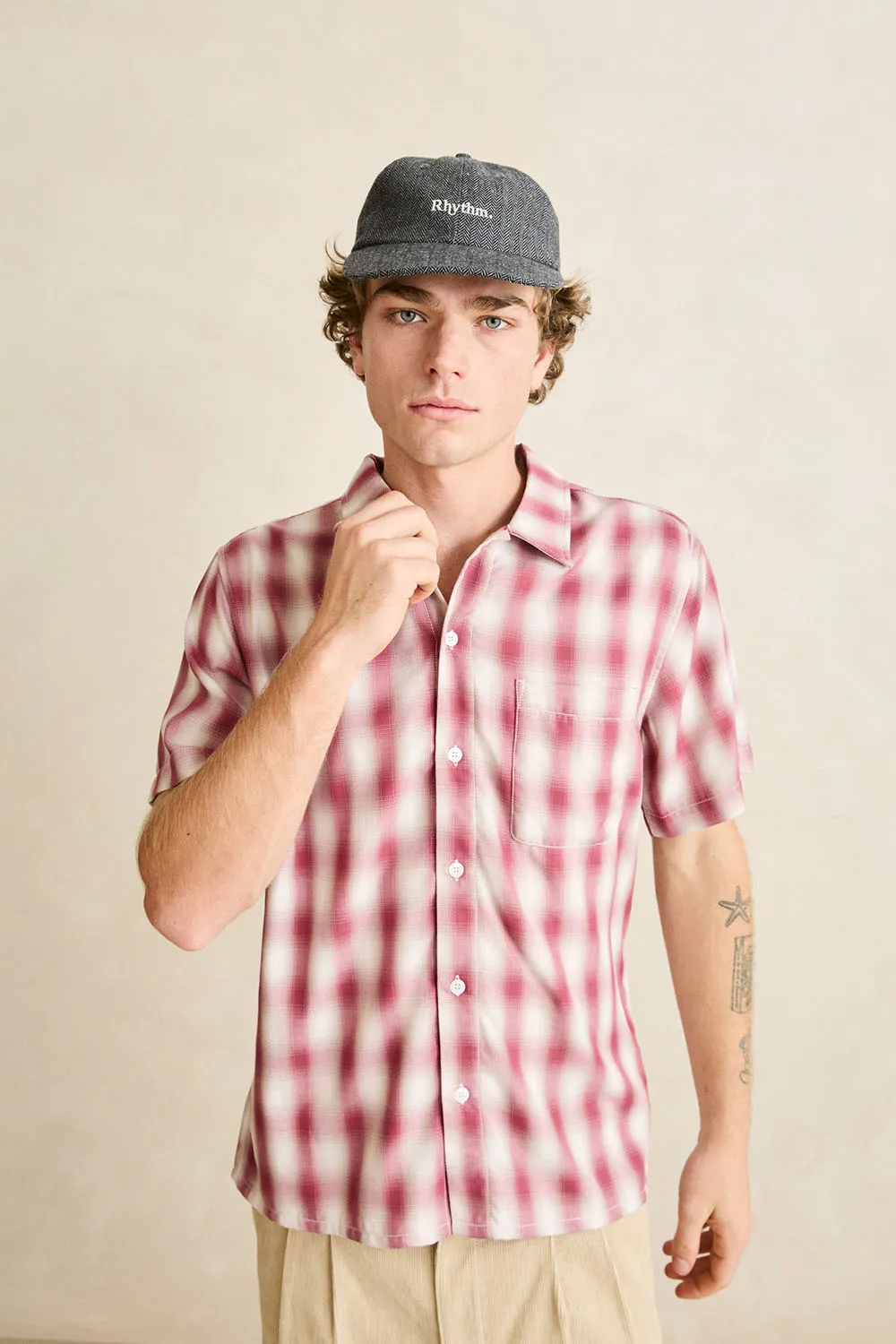 Shadow Check Shirt sold by REVOLVR Menswear product image thumbnail 2