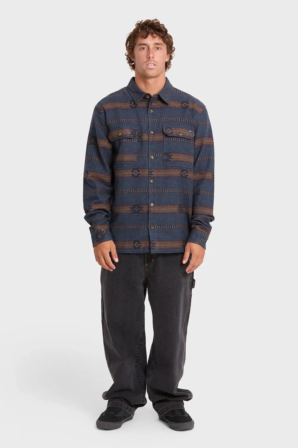 Offshore Jacquard Flannel sold by REVOLVR Menswear product image thumbnail 5
