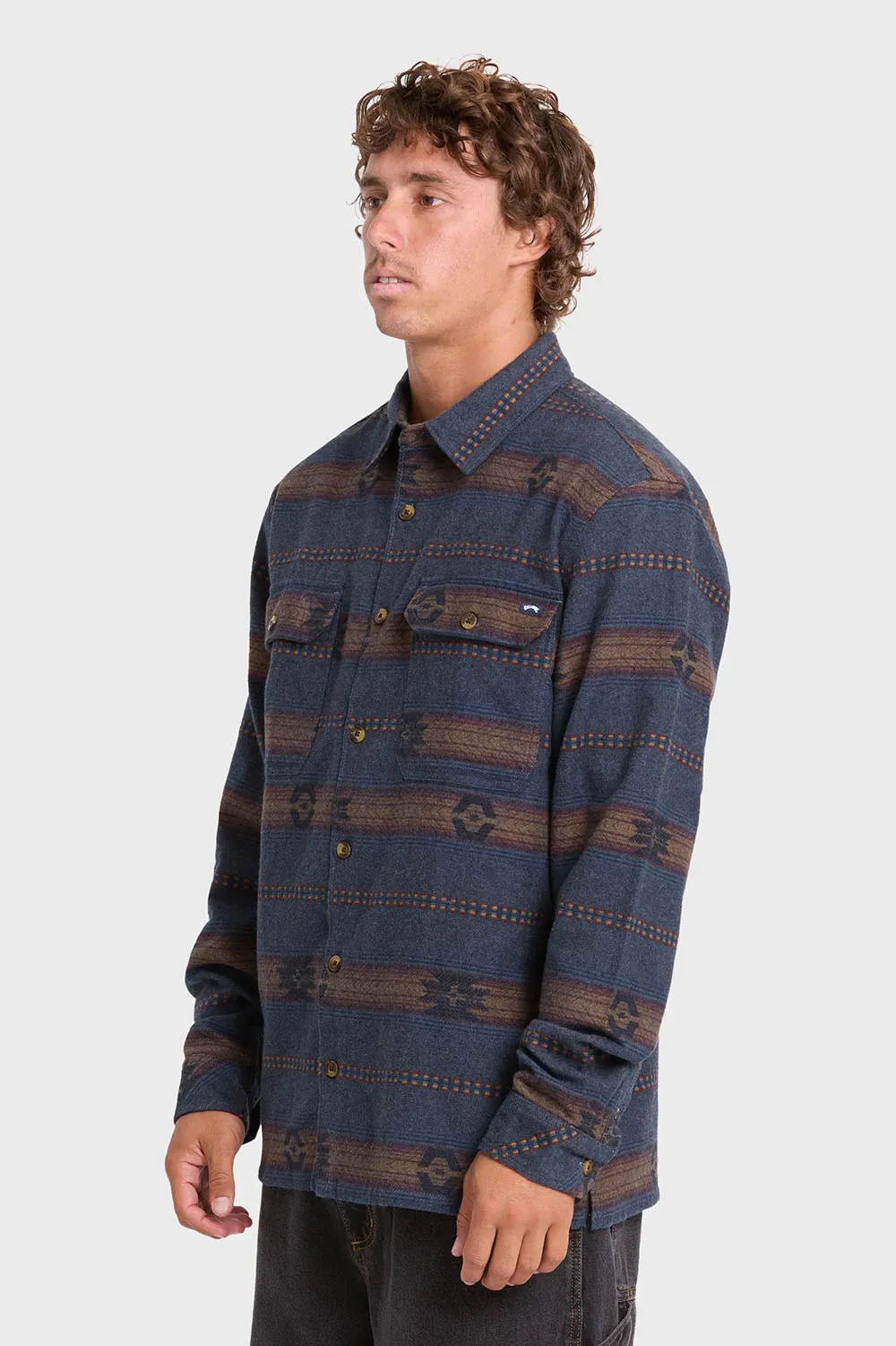 Offshore Jacquard Flannel sold by REVOLVR Menswear product image thumbnail 2
