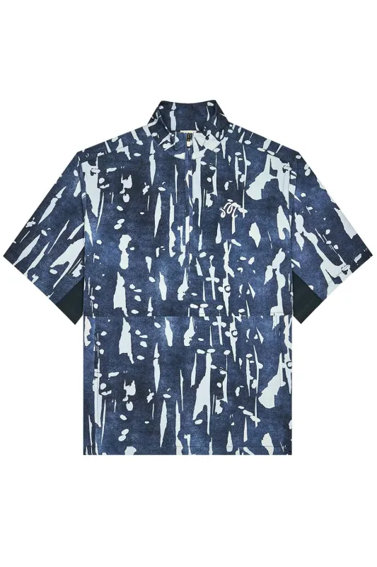 Pine Inkwash Windshirt made by Malbon