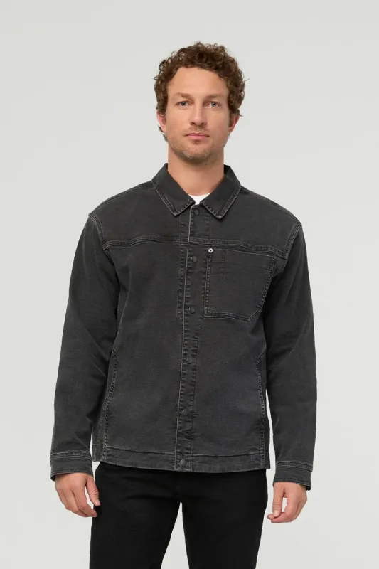 Stretch Canvas Work Jacket made by DUER