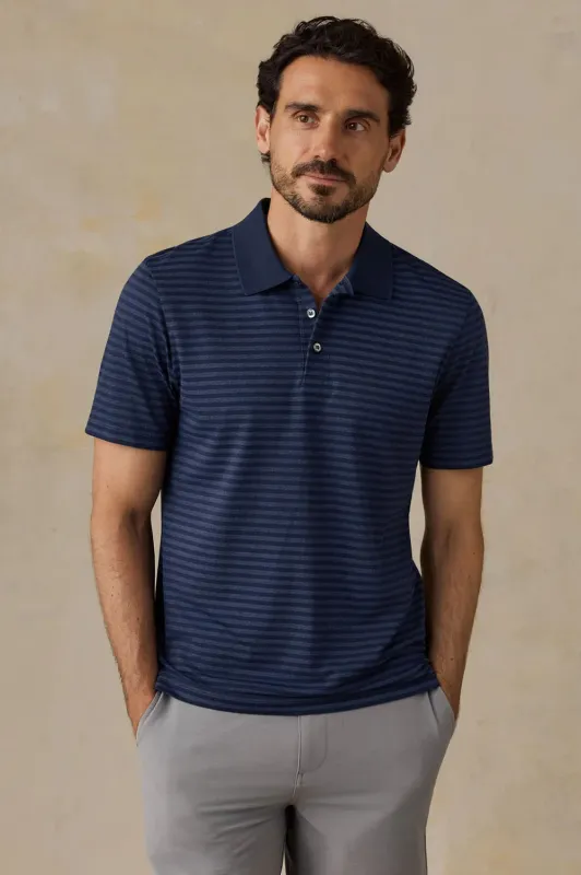 Movement Pique Polo made by Faherty