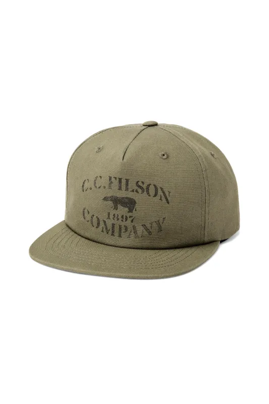 Stencil Graphic Trucker made by Filson