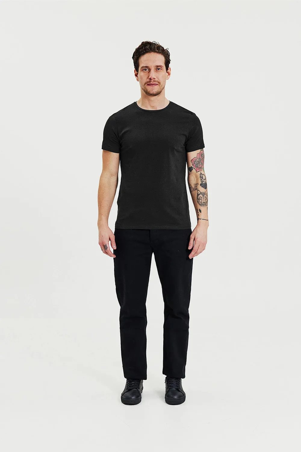 Basic Crew Neck 2pk sold by REVOLVR Menswear product image thumbnail 3