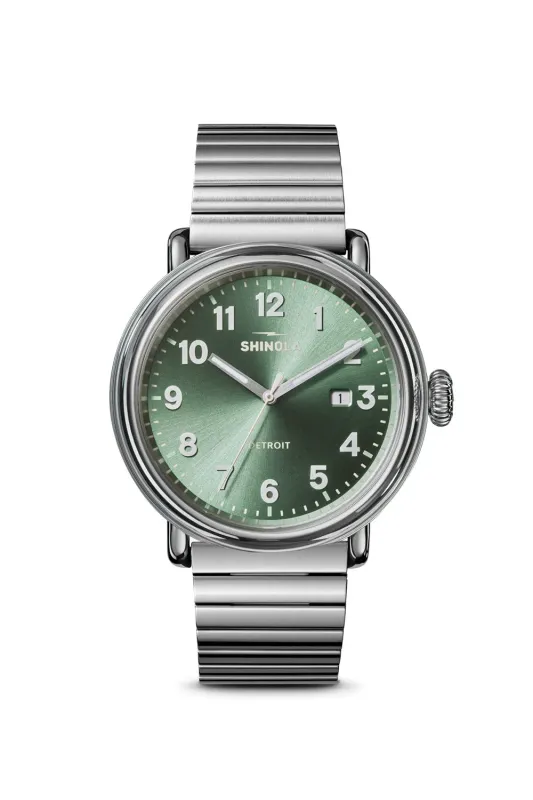 DETROLA 3HD 41mm - Cypress Green made by Shinola