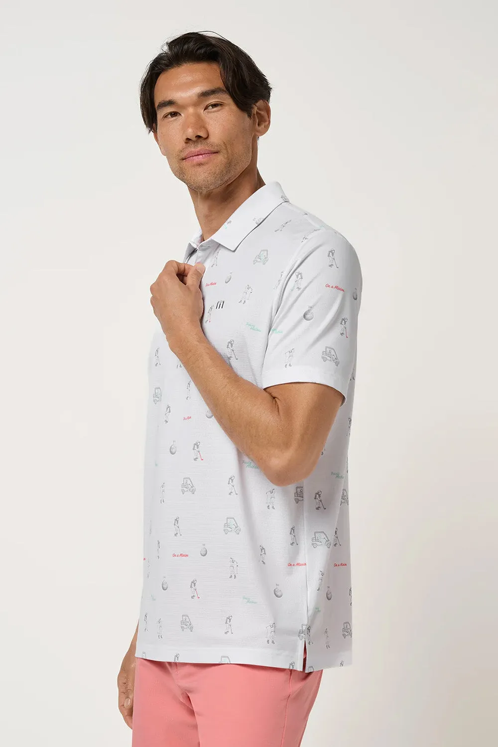 On A Mission Polo sold by REVOLVR Menswear product image thumbnail 2