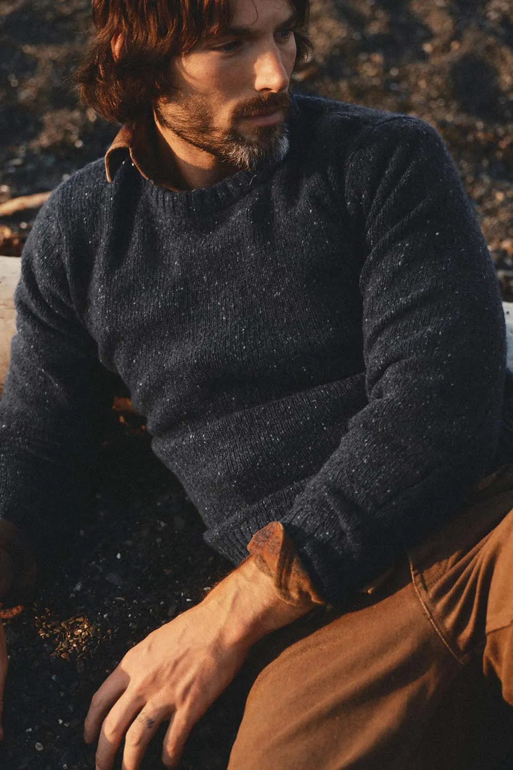 Seafarer Crew Sweater sold by REVOLVR Menswear product image thumbnail 2