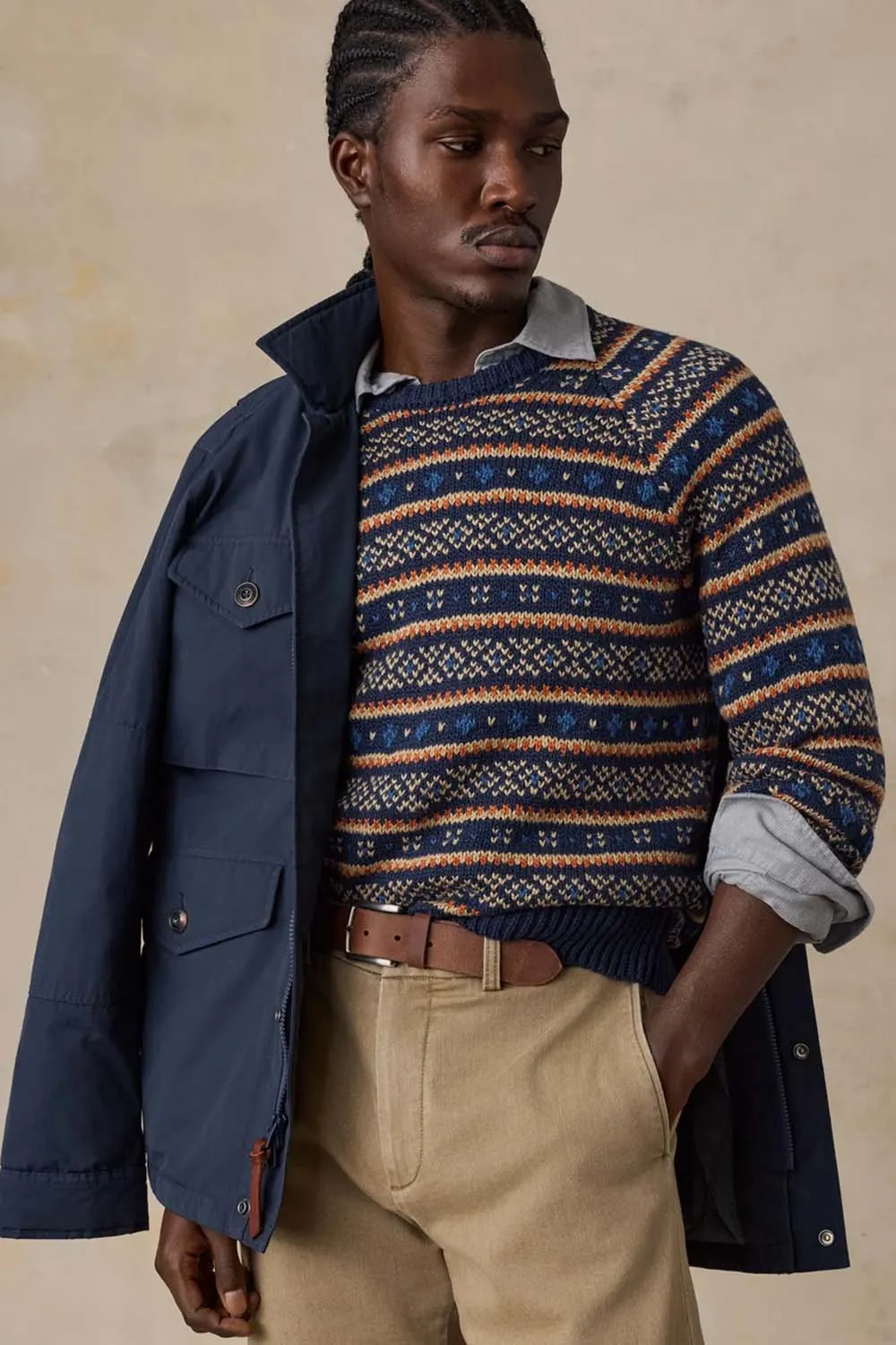 Nordic Sweater Crew sold by REVOLVR Menswear product image thumbnail 2