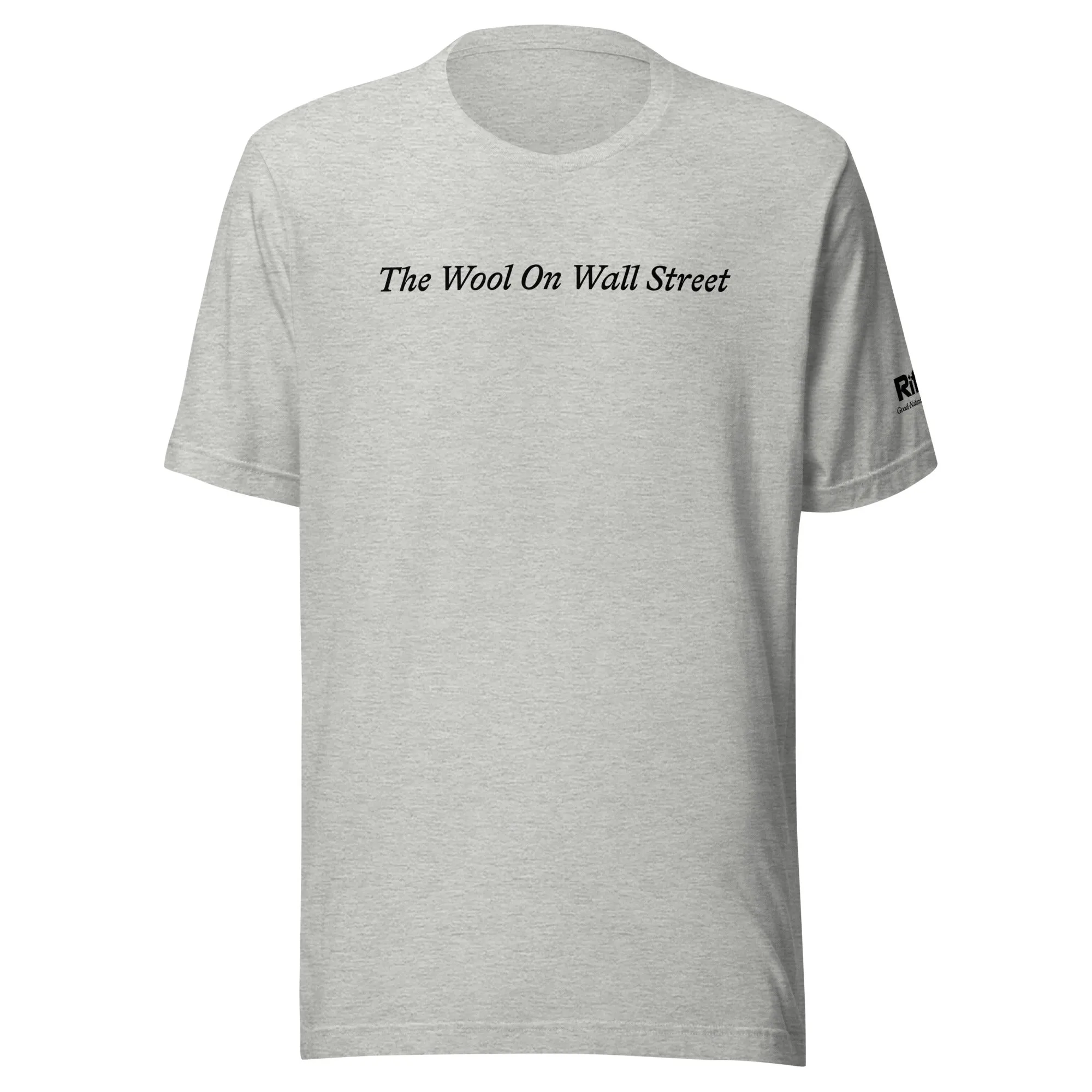 Ritter - Unisex "Wool on Wall Street" T-Shirt sold by Ritter Wools product image thumbnail 3
