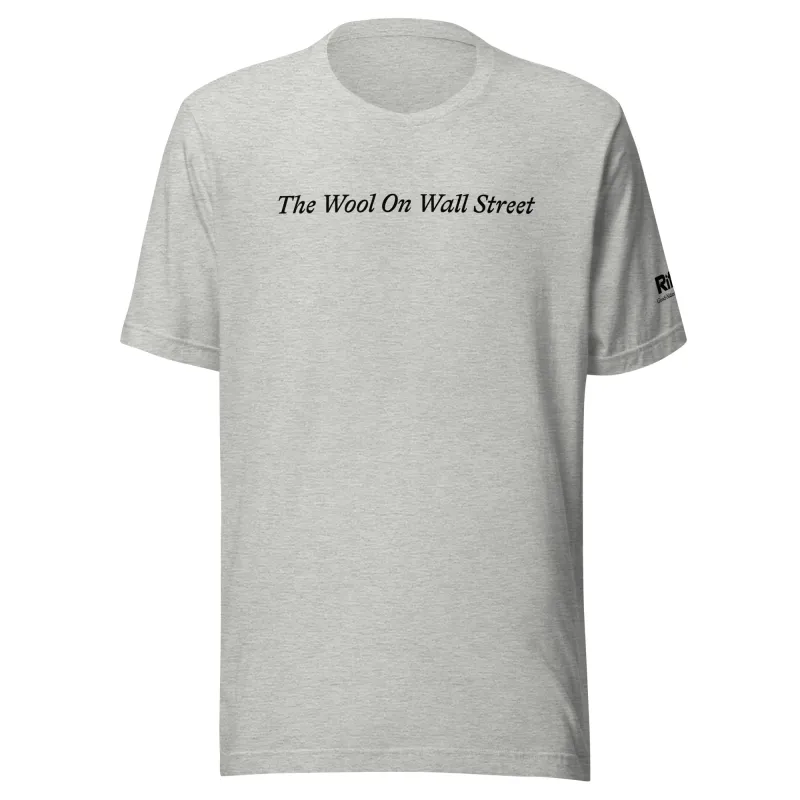 Ritter - Unisex "Wool on Wall Street" T-Shirt sold by Ritter Wools