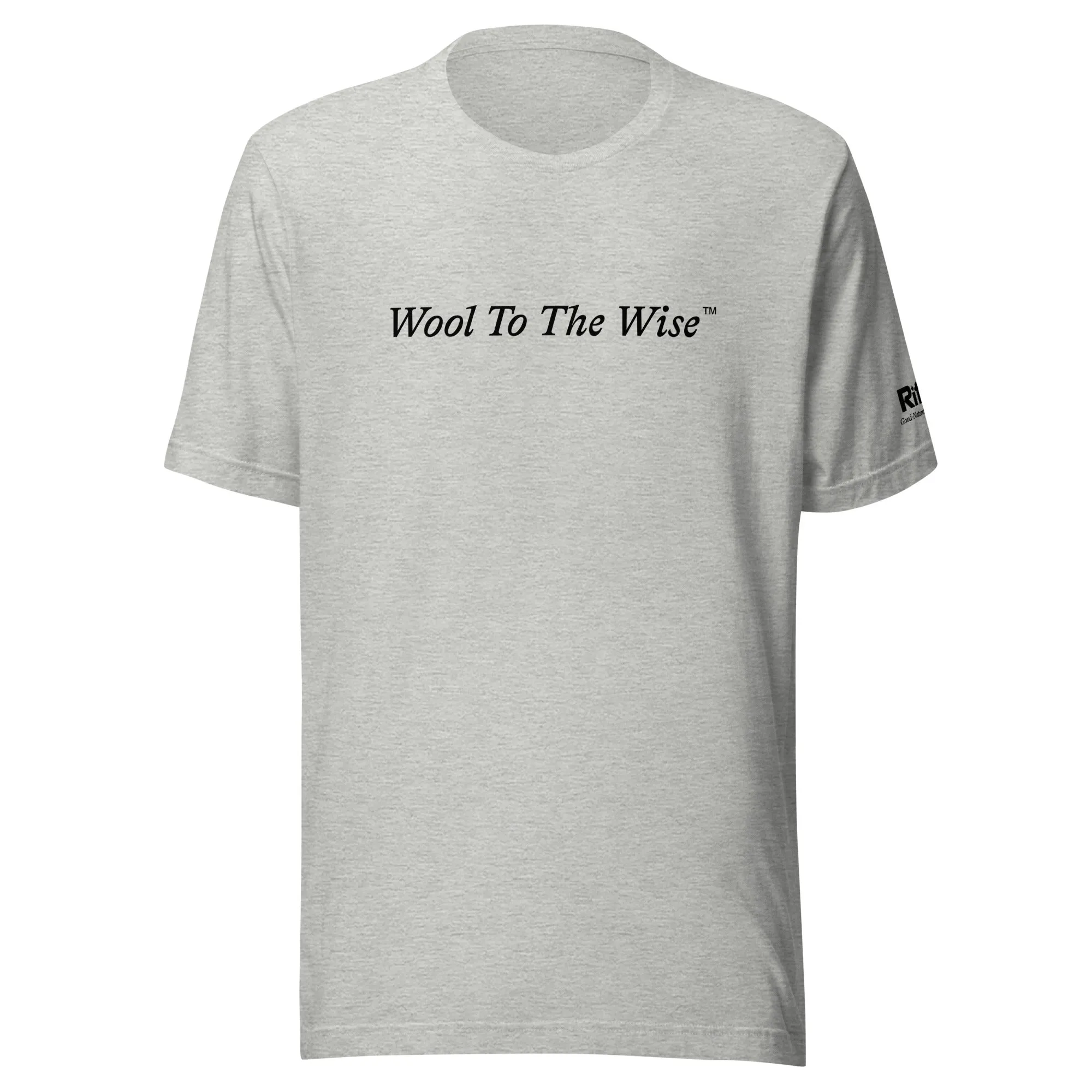 Ritter - Unisex Wool To The Wise T-Shirt sold by Ritter Wools