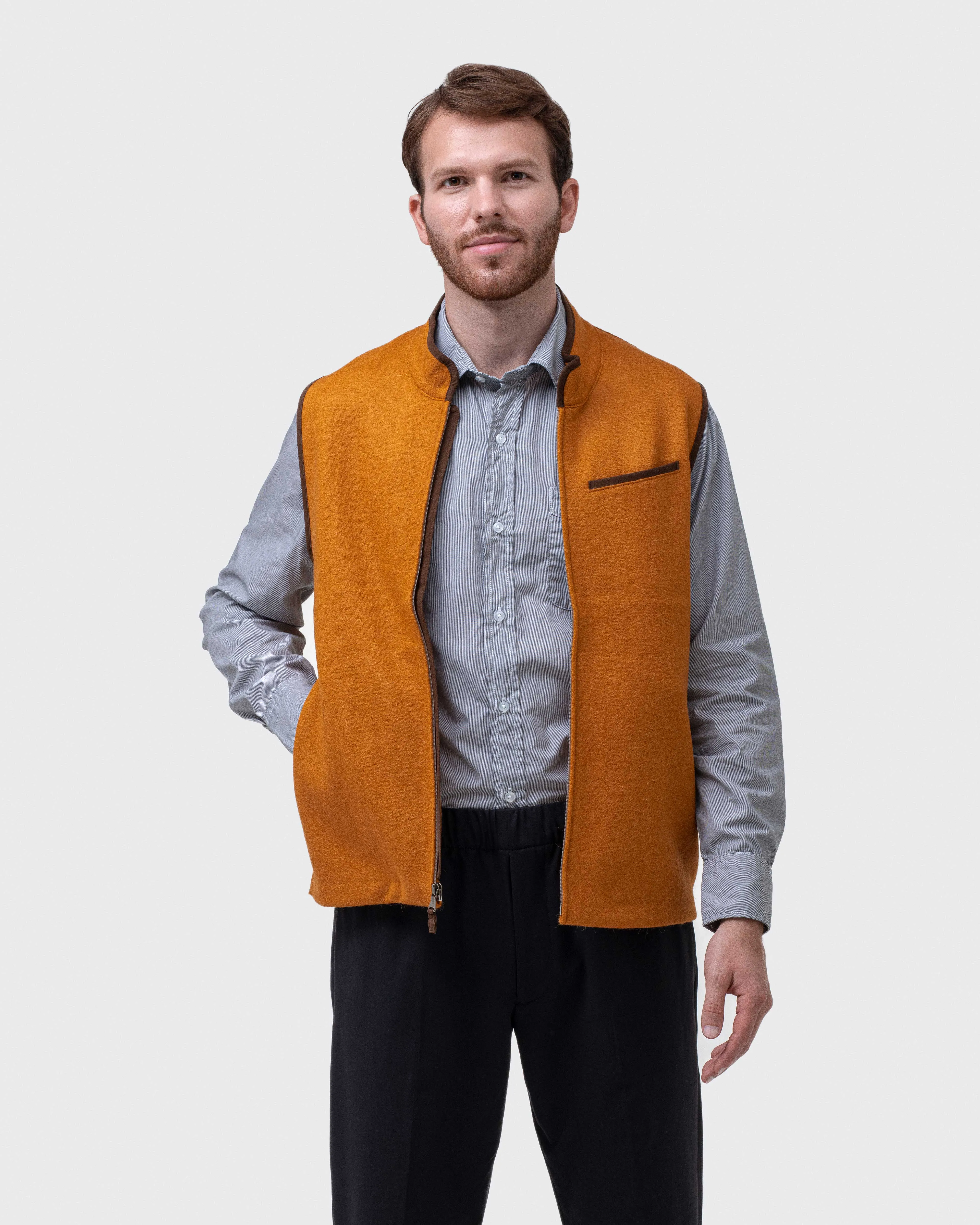 Light Alpaca Vest - Jaipur sold by Ritter Wools product image thumbnail 2