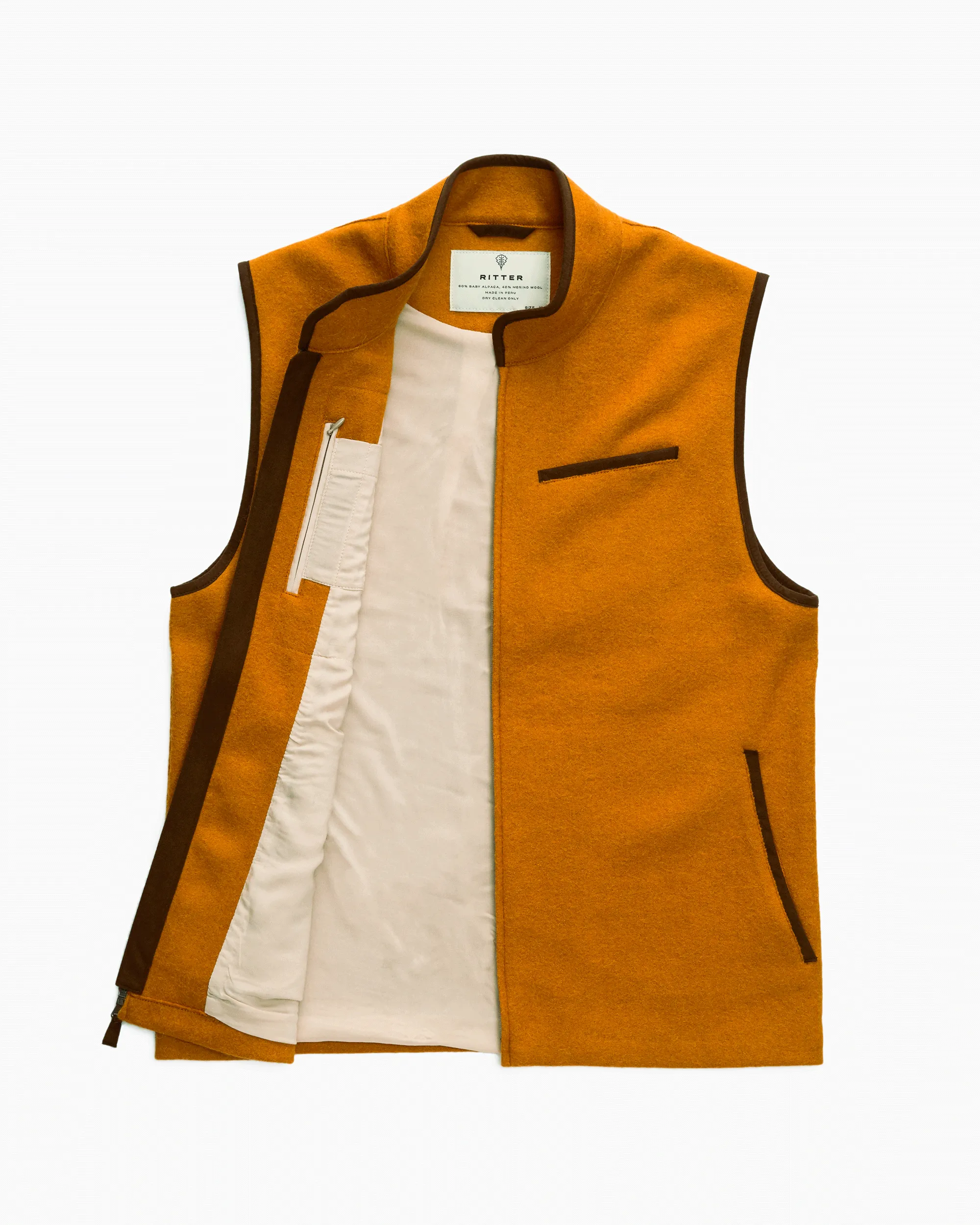 Light Alpaca Vest - Jaipur sold by Ritter Wools