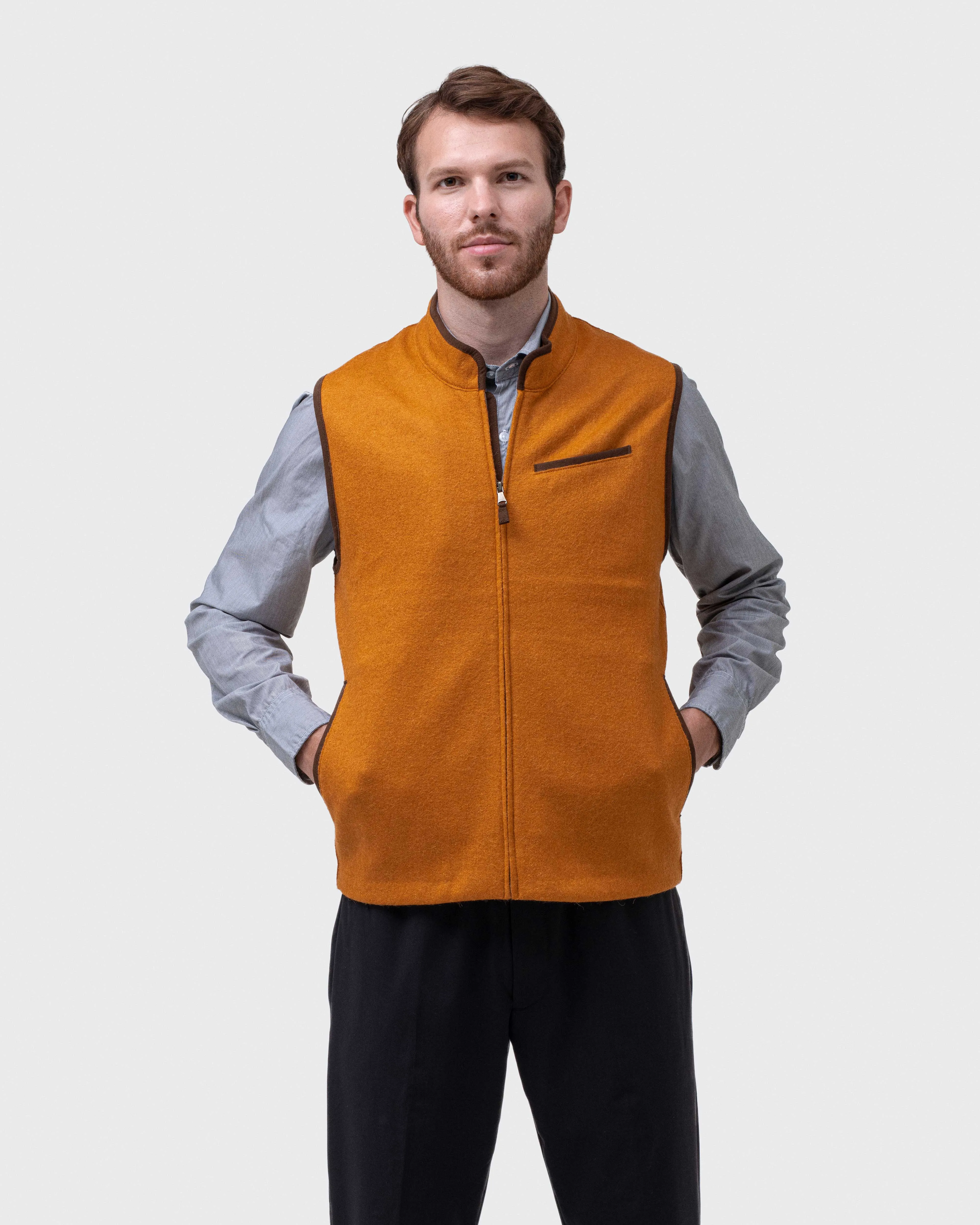 Light Alpaca Vest - Jaipur sold by Ritter Wools product image thumbnail 4