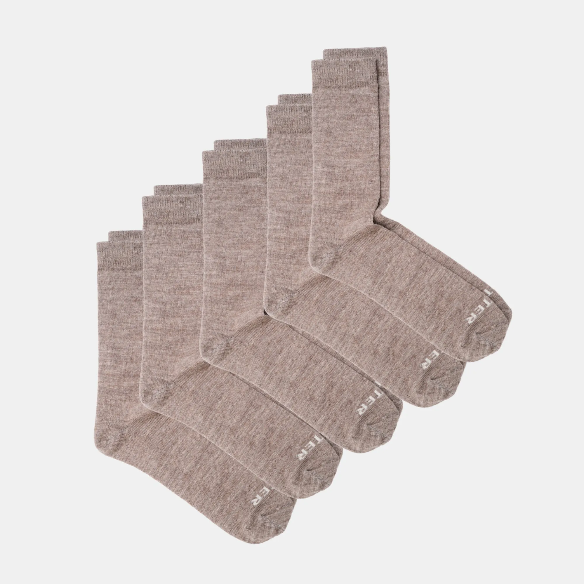 Alpaca Calf Socks – 5-Pack sold by Ritter Wools product image thumbnail 4