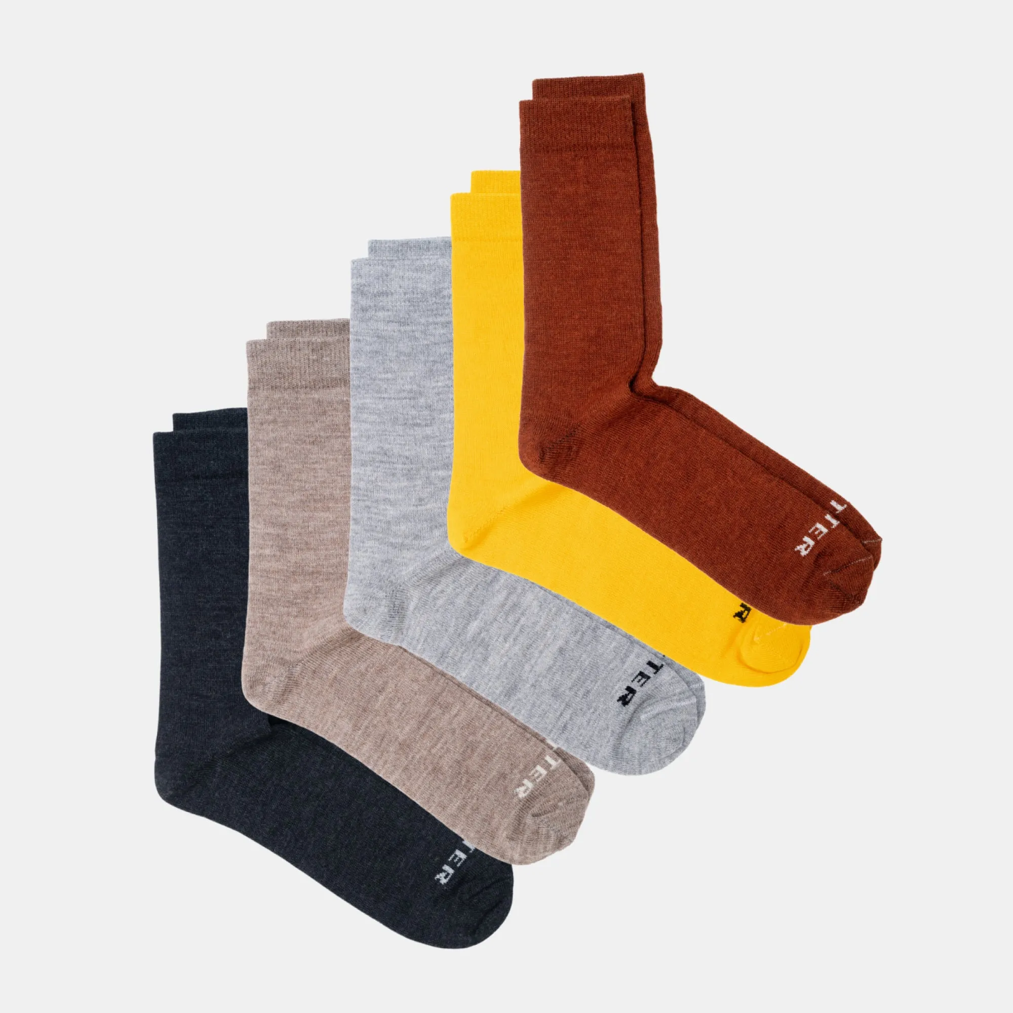 Alpaca Calf Socks – 5-Pack sold by Ritter Wools