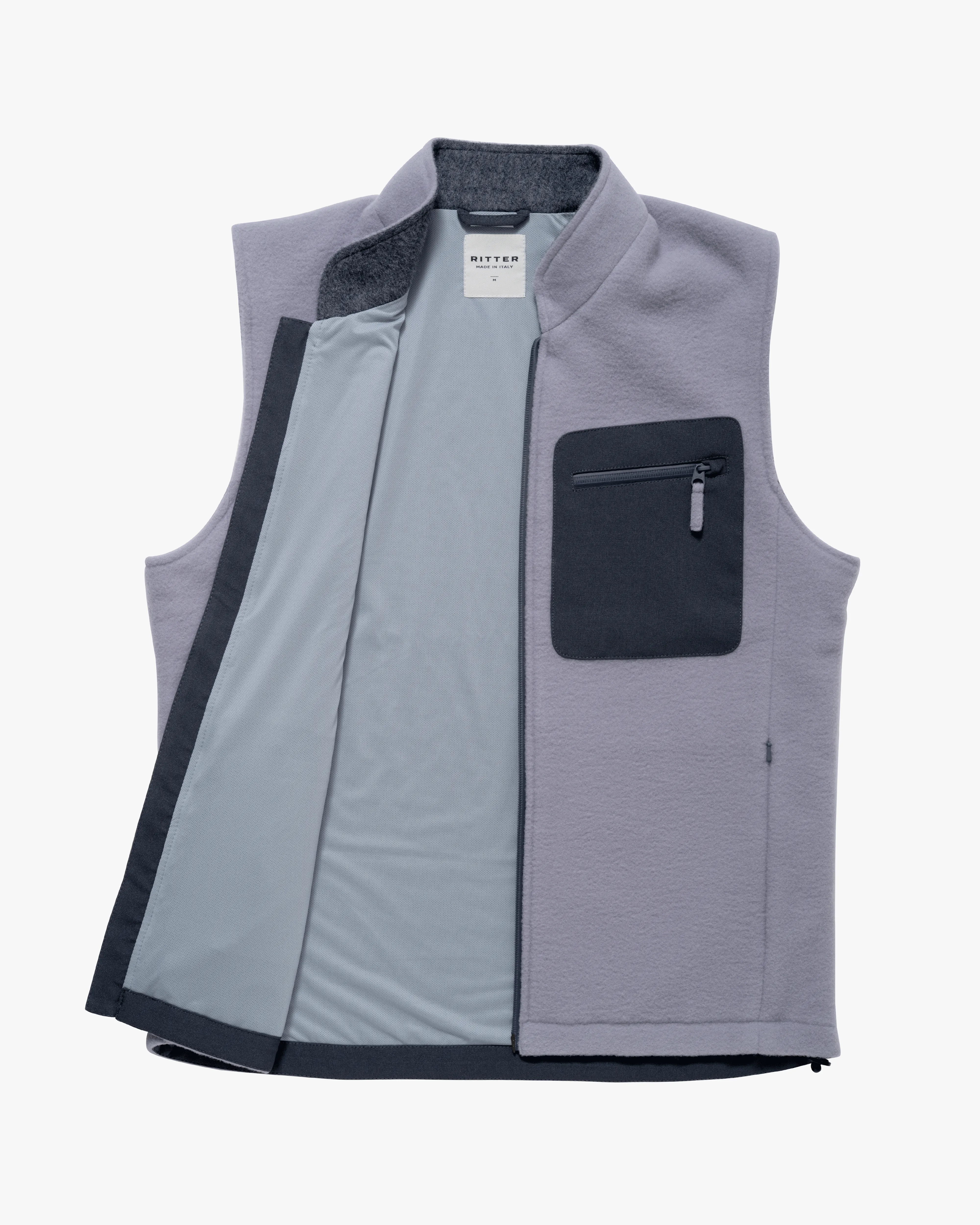 Merino Fleece Vest - Everest sold by Ritter Wools