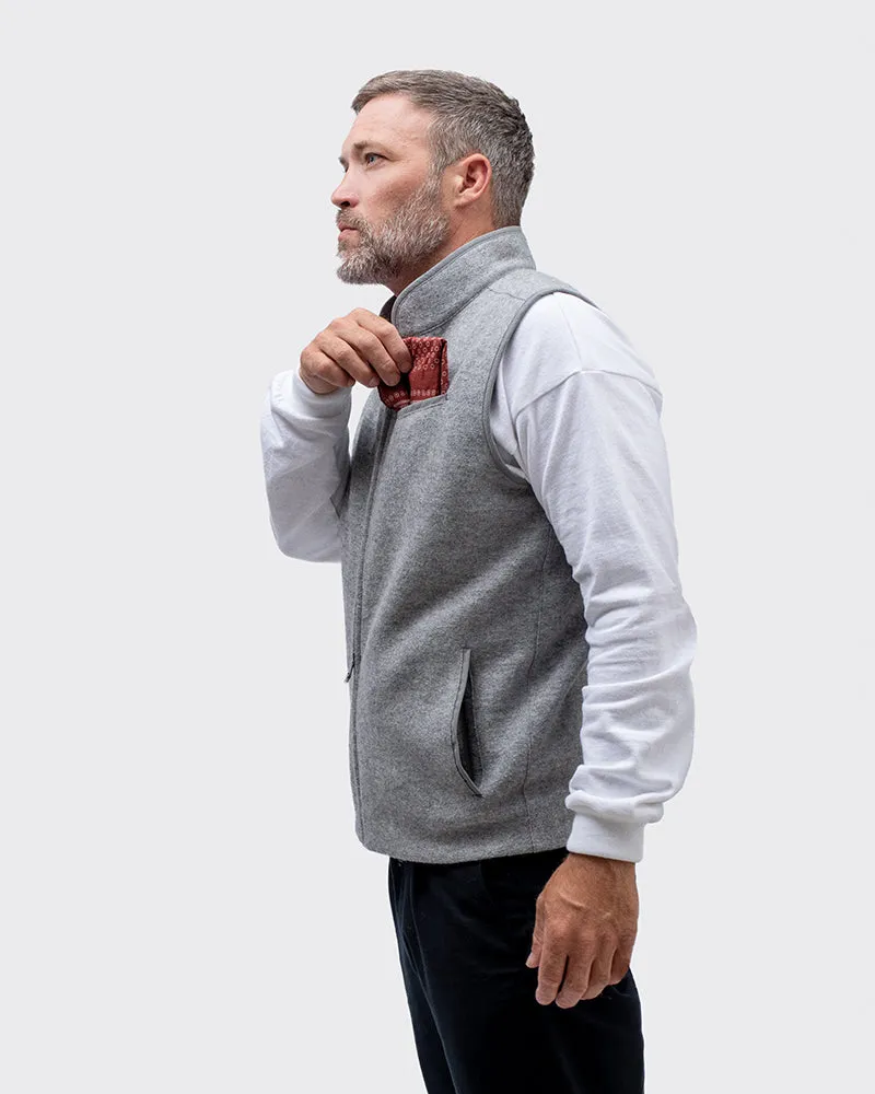 The Alpaca Rittervest™ - Oyster Shell sold by Ritter Wools product image thumbnail 2