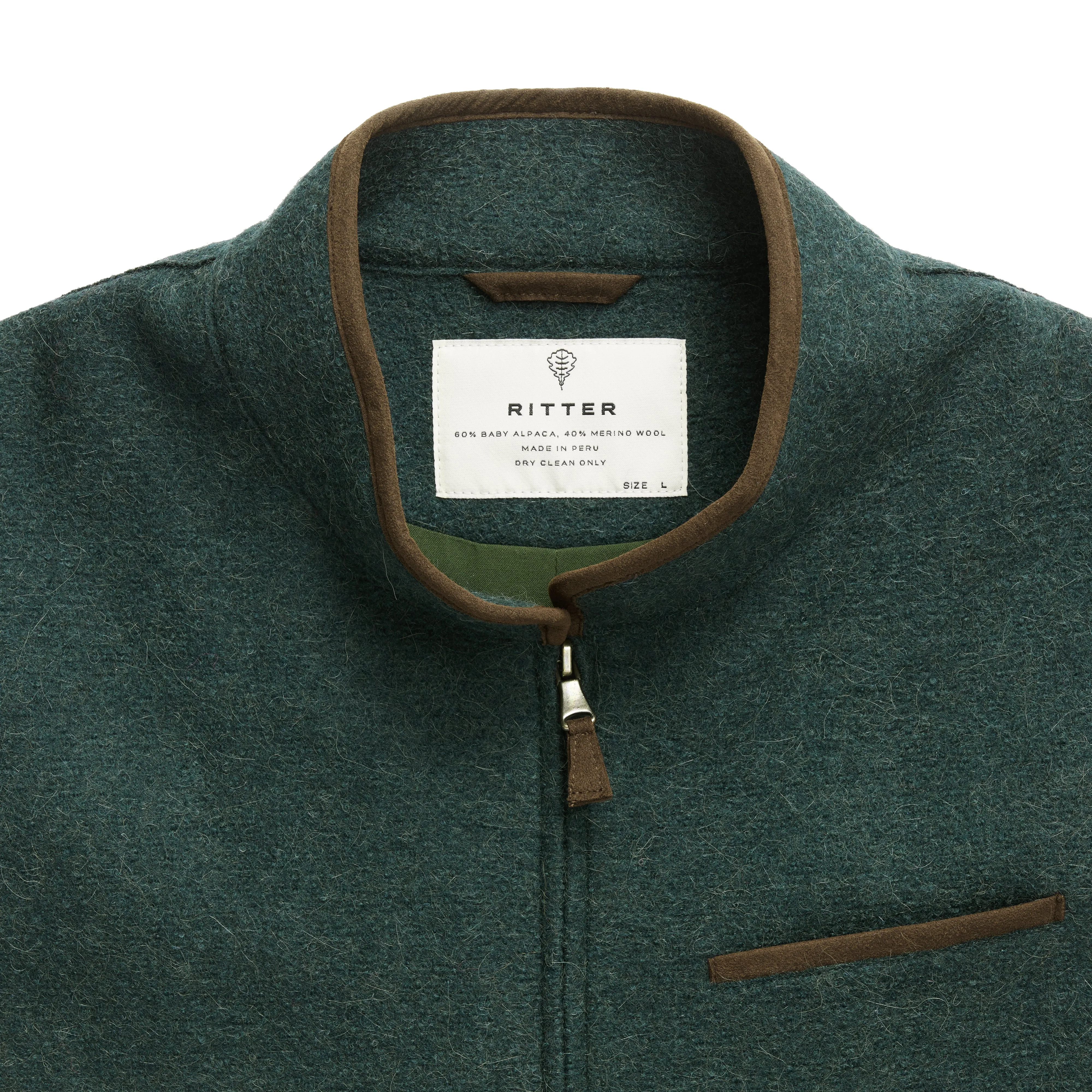 The Alpaca Rittervest™ - Pine sold by Ritter Wools product image thumbnail 5