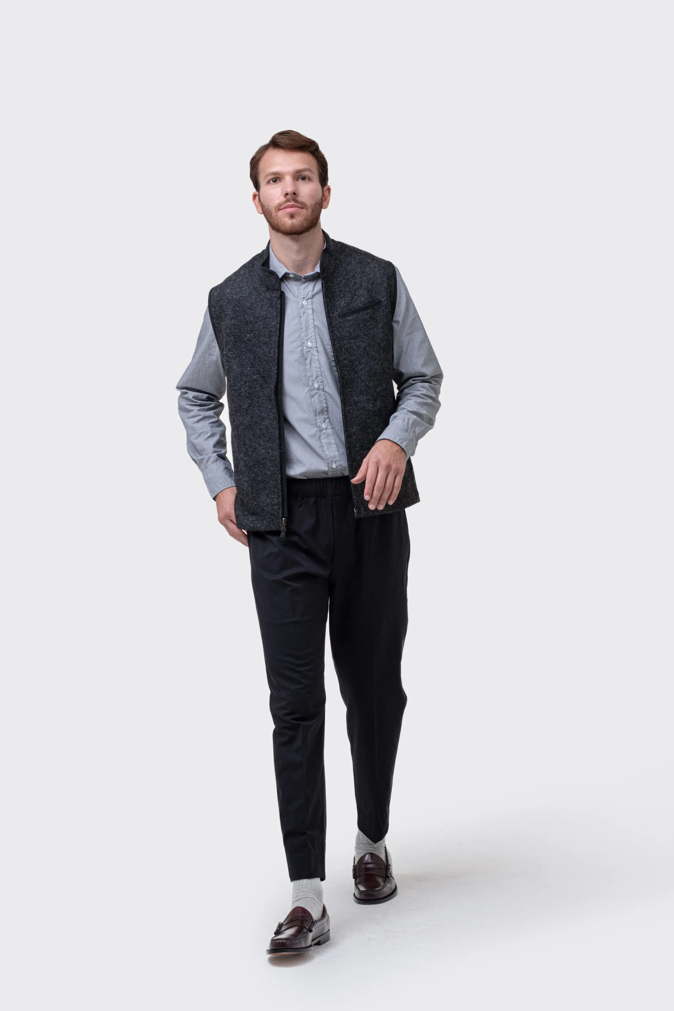 The Alpaca Rittervest™ - Fog sold by Ritter Wools product image thumbnail 2