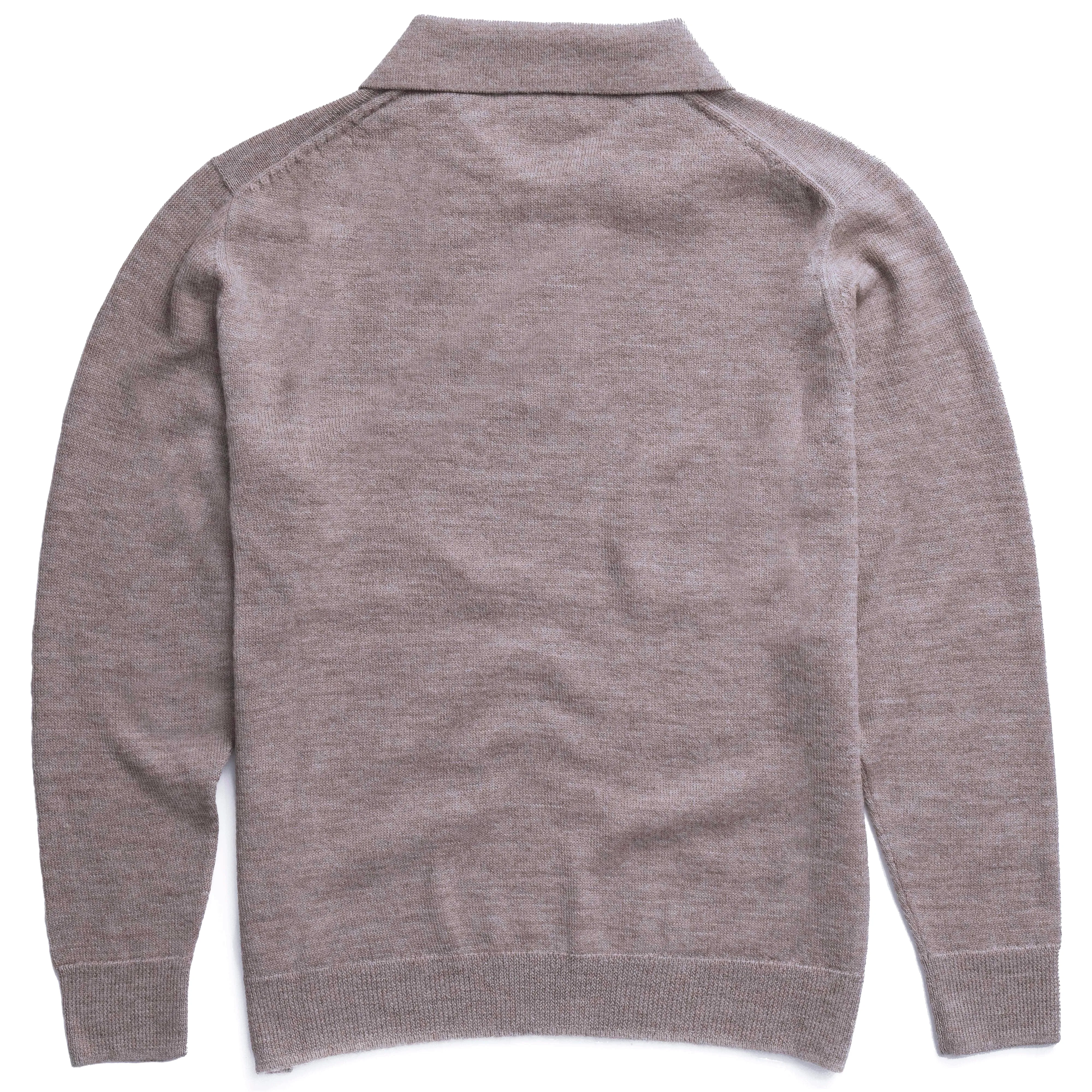 The Alpaca Polo Sweater - Desert sold by Ritter Wools product image thumbnail 3