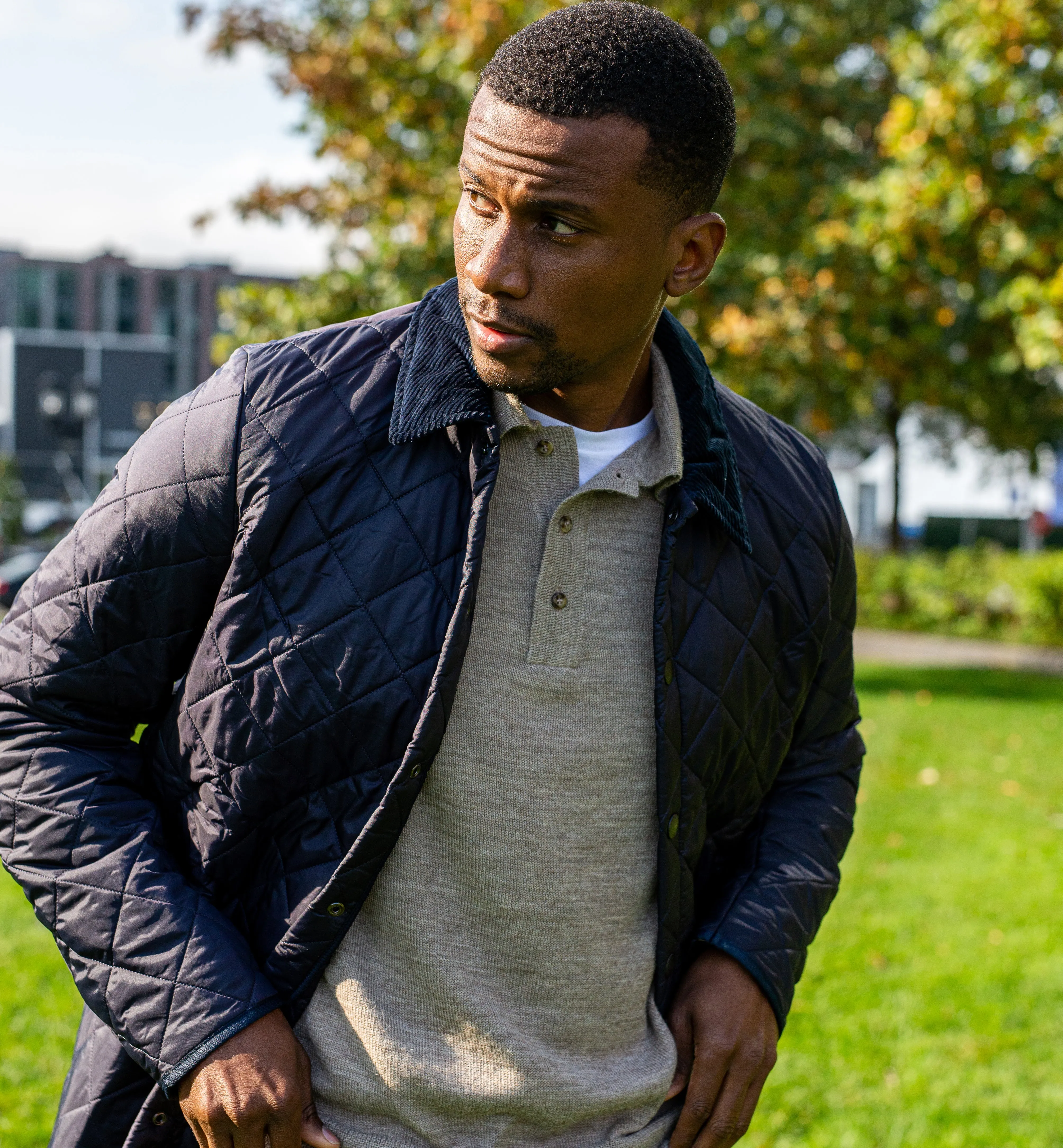 The Alpaca Polo Sweater - Desert sold by Ritter Wools product image thumbnail 5