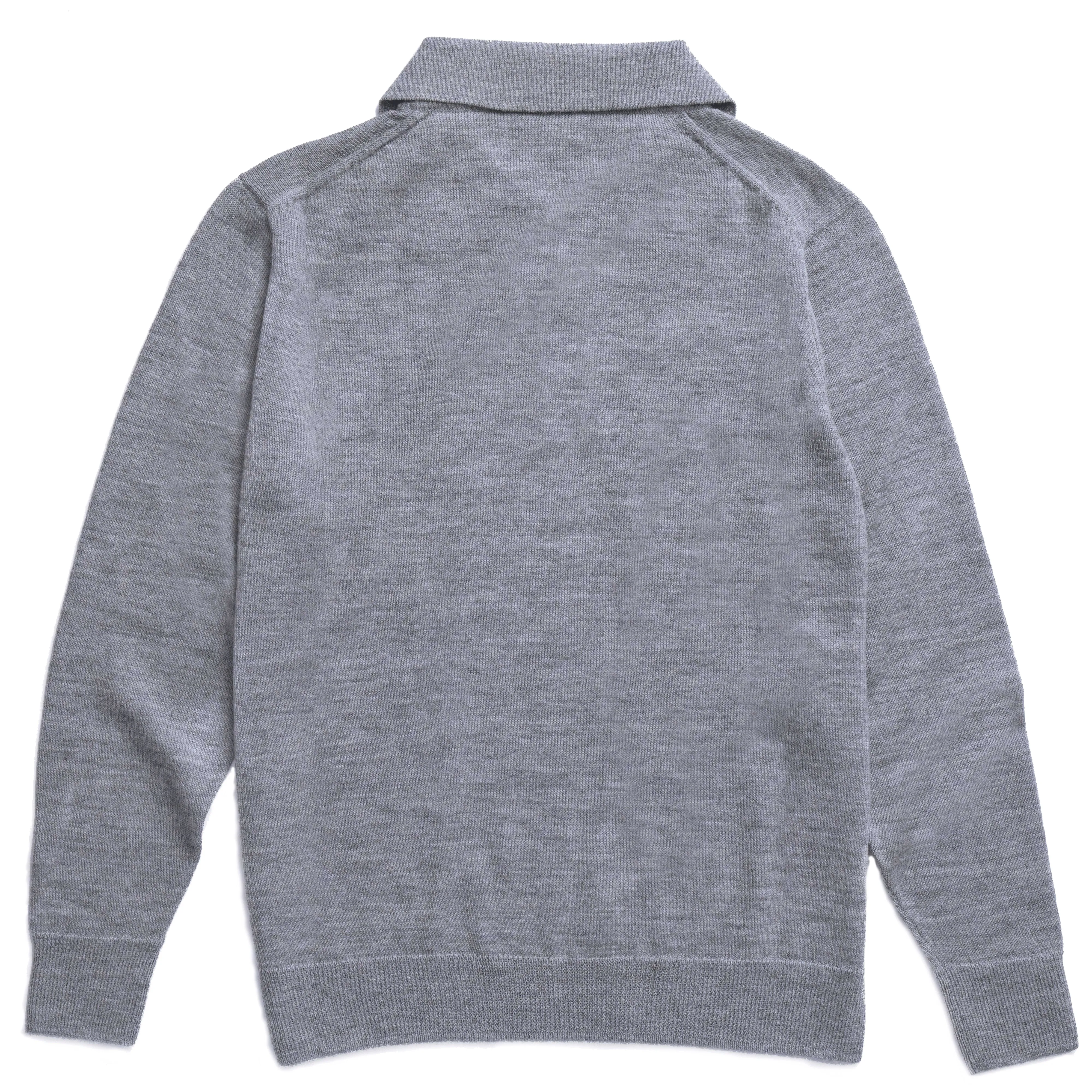 The Alpaca Polo Sweater - Granite sold by Ritter Wools product image thumbnail 3