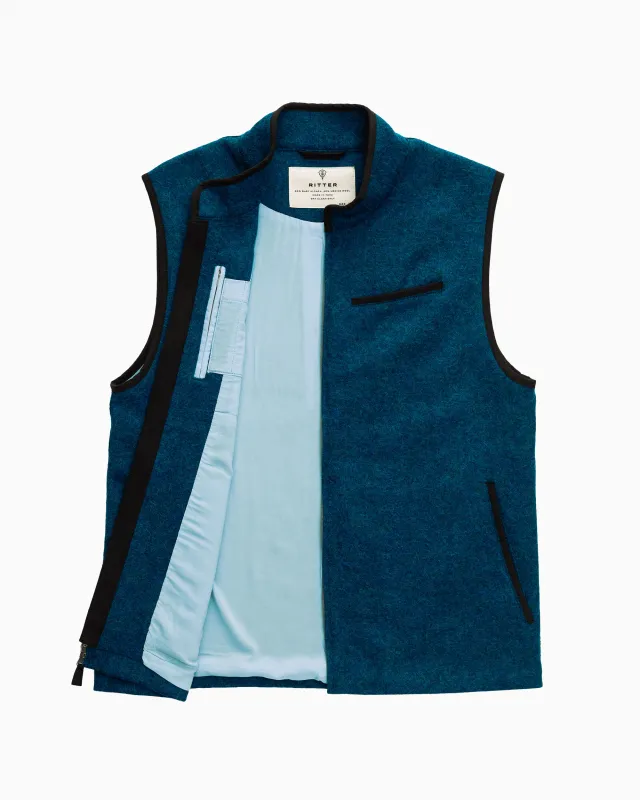 Light Alpaca Vest - Capri sold by Ritter Wools