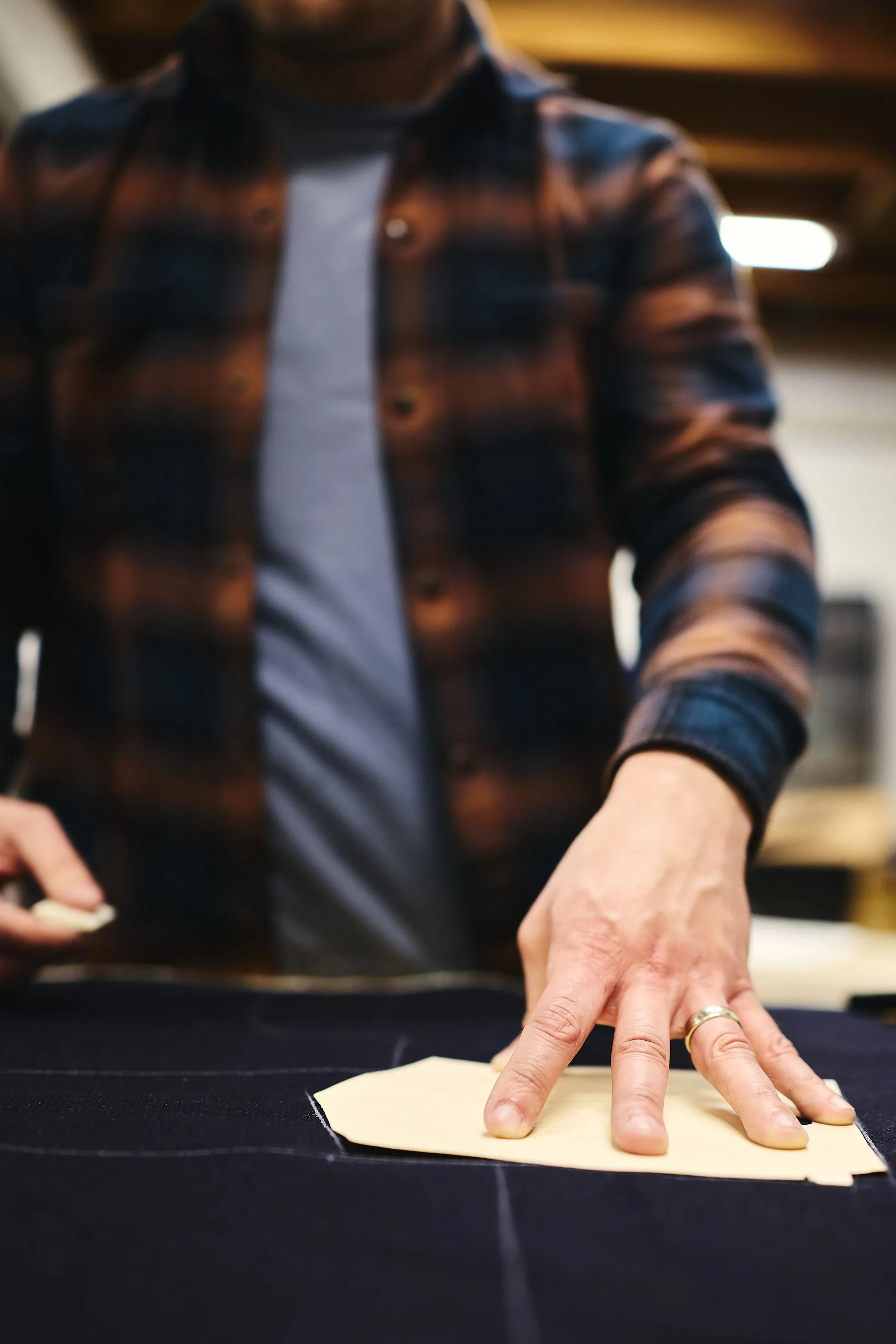 Work Shirt - Japanese Ombre Check sold by Skinner American Goods product image thumbnail 4