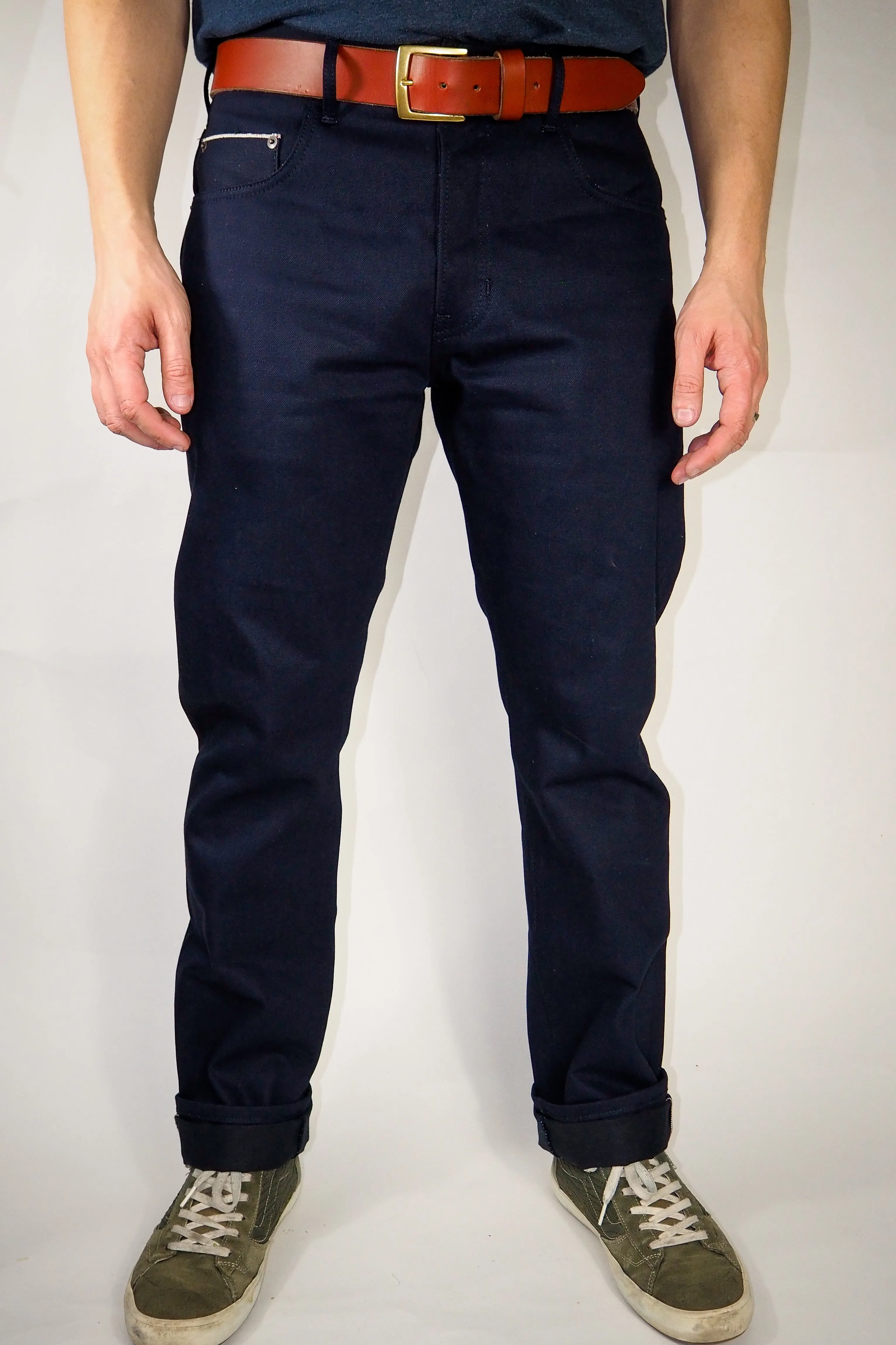Standard Fit - 13.5oz. Indigo x Black Selvedge Size Exchange 40 x 32 sold by Skinner American Goods