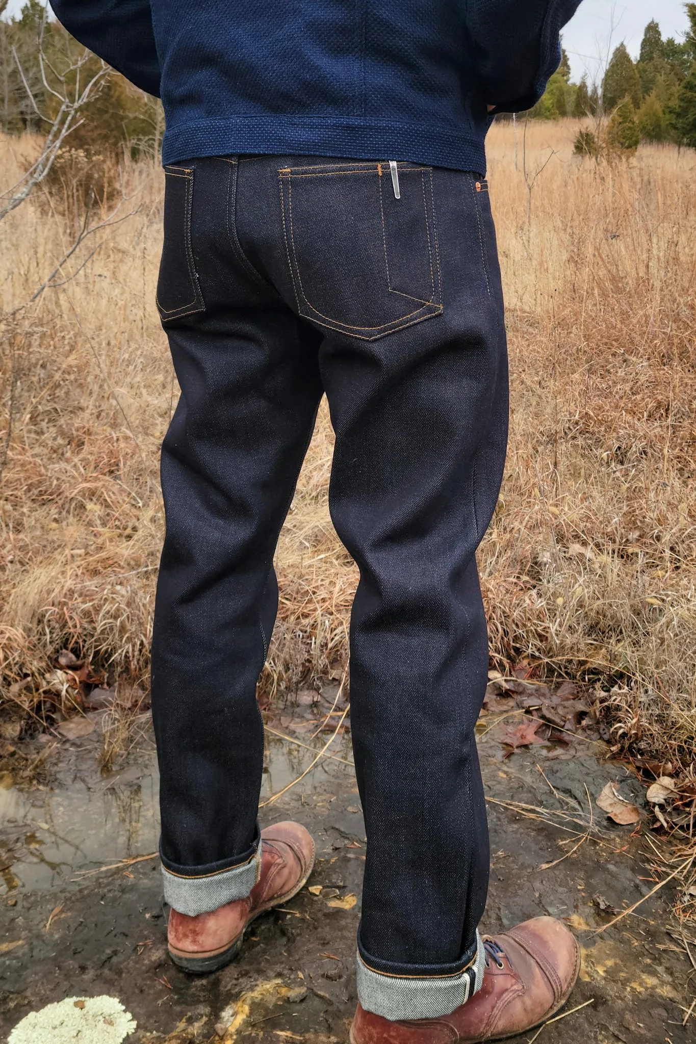 Standard Fit - 22oz. Extra Heavyweight Japanese Selvedge sold by Skinner American Goods product image thumbnail 3