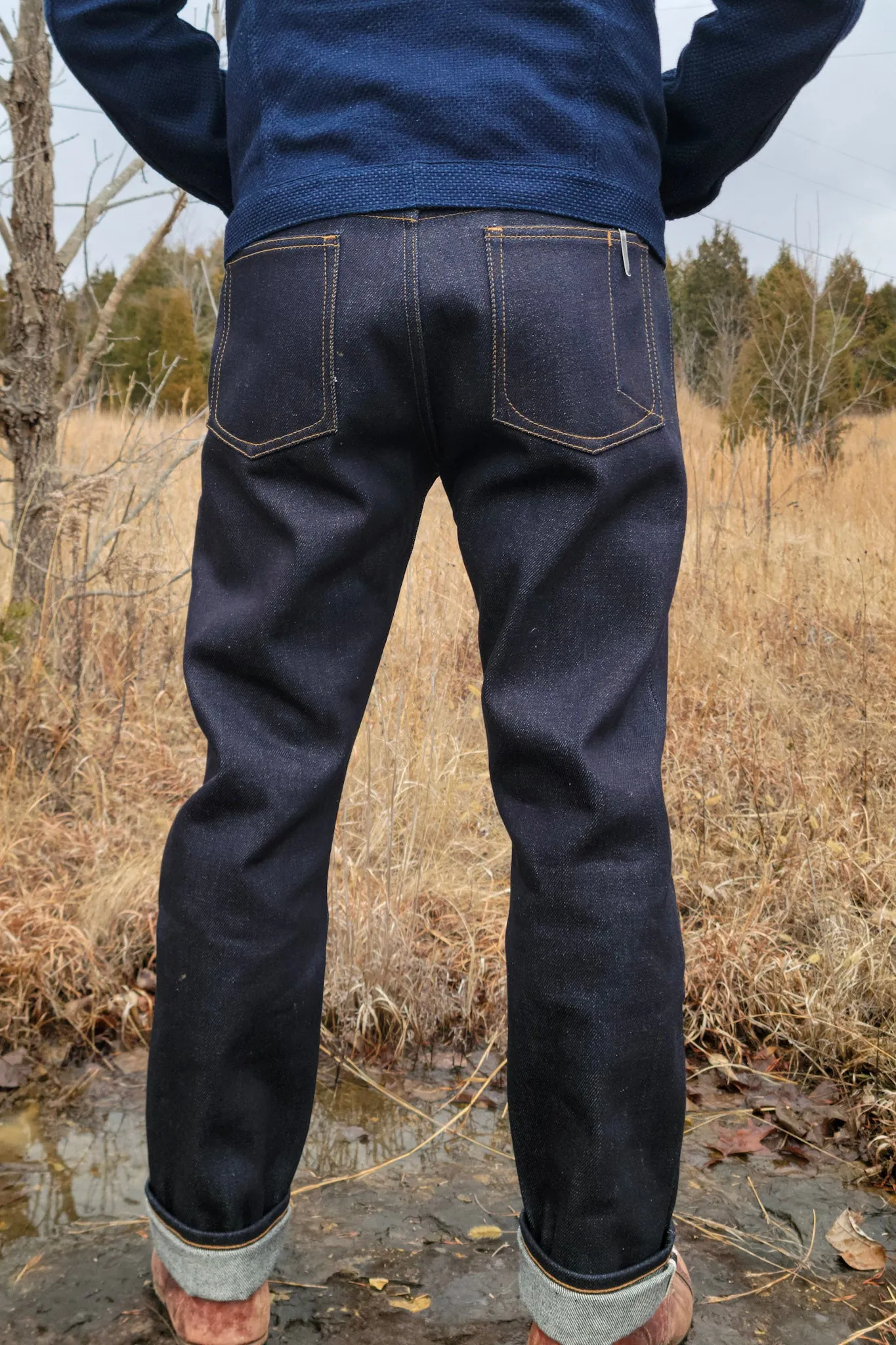 Standard Fit - 22oz. Extra Heavyweight Japanese Selvedge sold by Skinner American Goods product image thumbnail 4