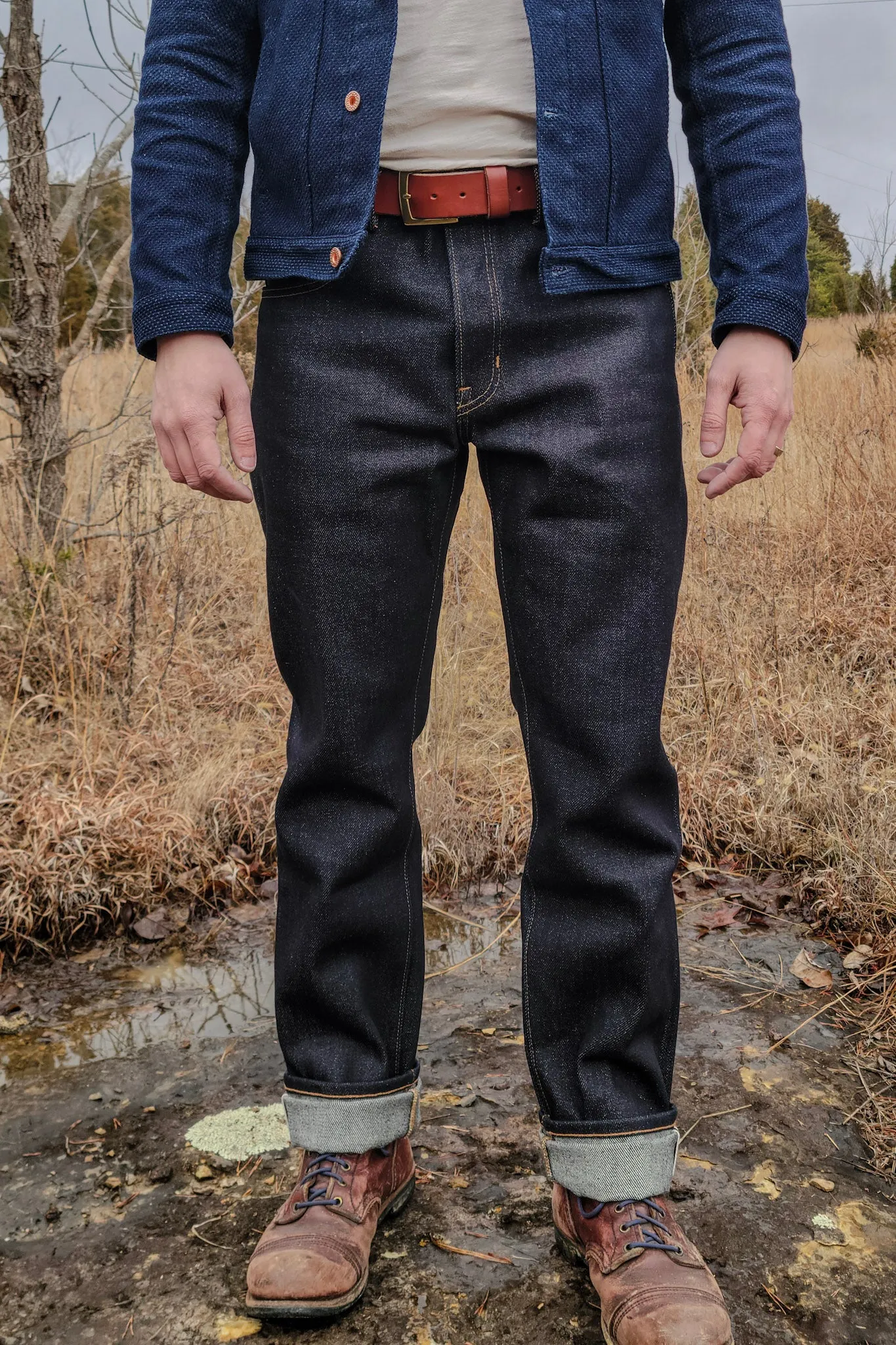 Standard Fit - 22oz. Extra Heavyweight Japanese Selvedge sold by Skinner American Goods