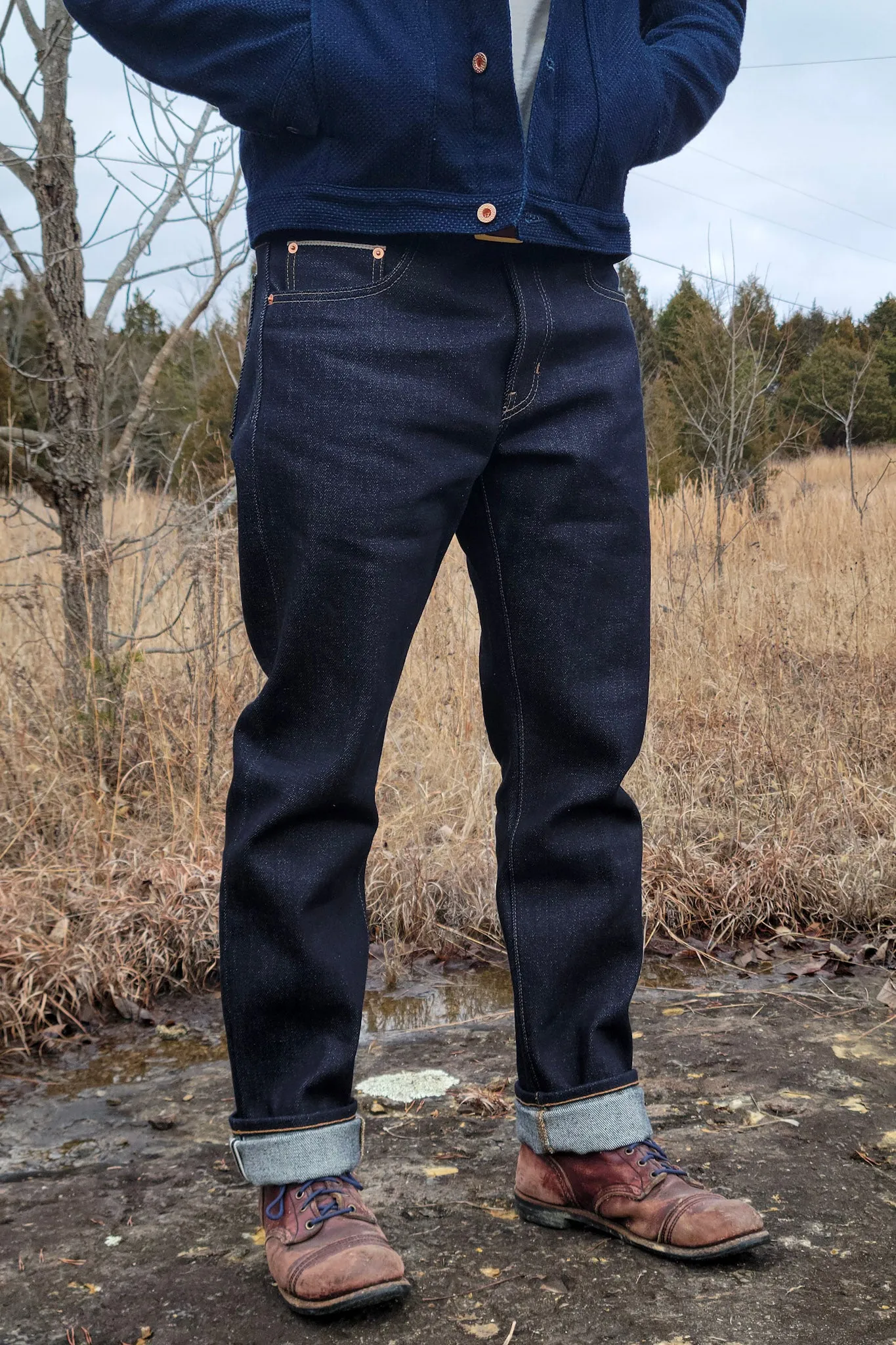 Standard Fit - 22oz. Extra Heavyweight Japanese Selvedge sold by Skinner American Goods product image thumbnail 2
