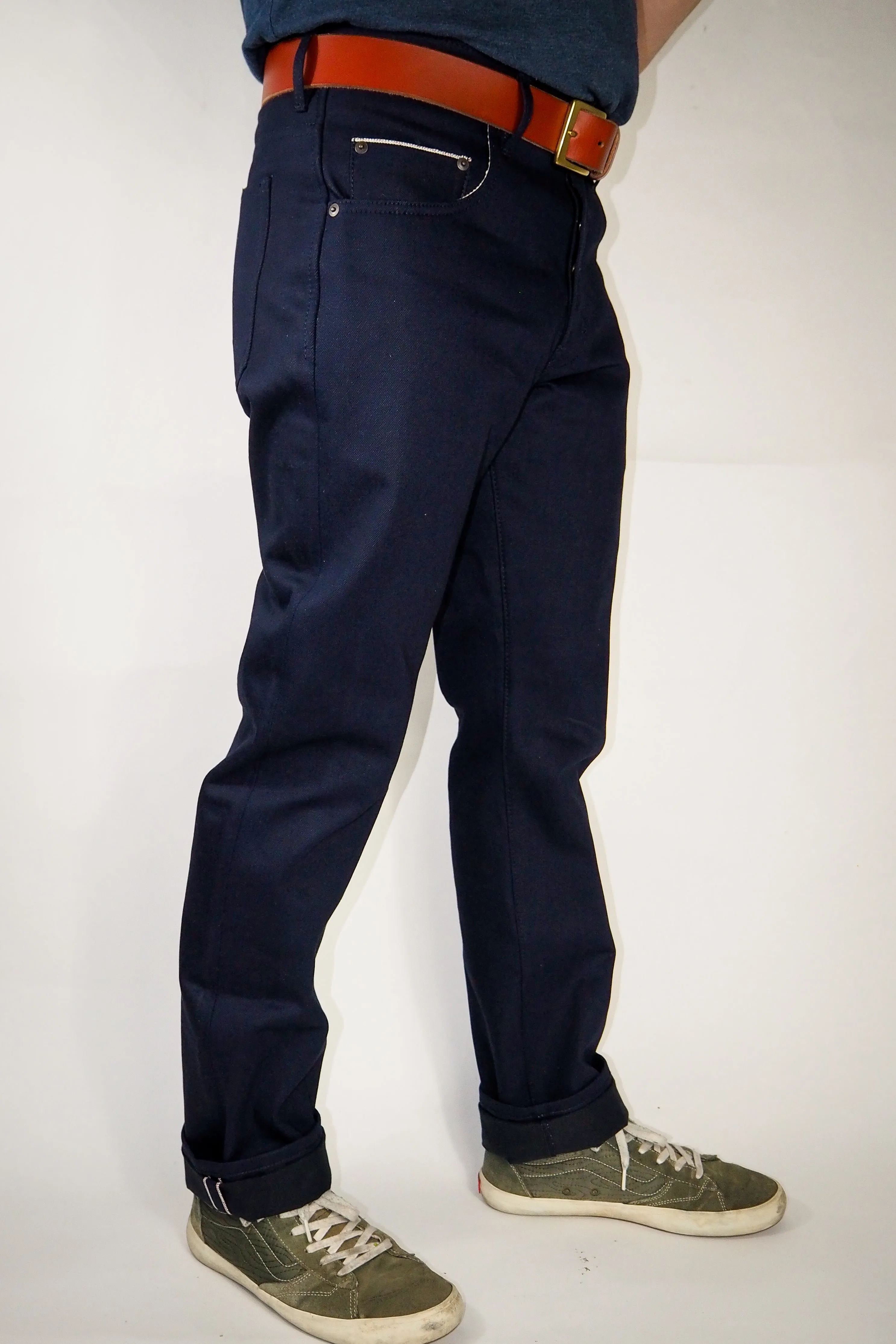 Standard Fit - 13.5oz. Indigo x Black Selvedge sold by Skinner American Goods product image thumbnail 3