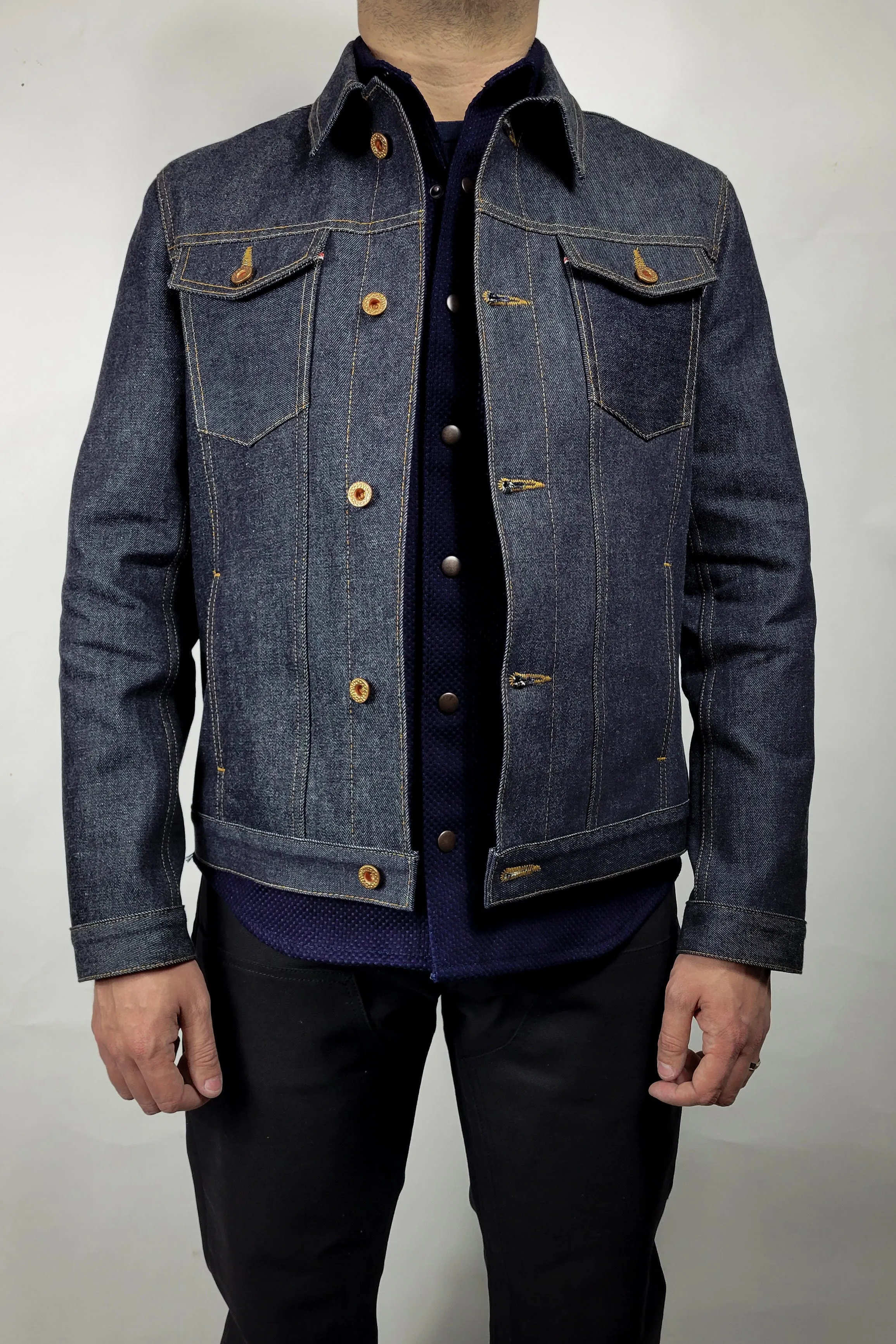 Selvedge Jacket - 14oz. Vidalia Mills sold by Skinner American Goods product image thumbnail 4