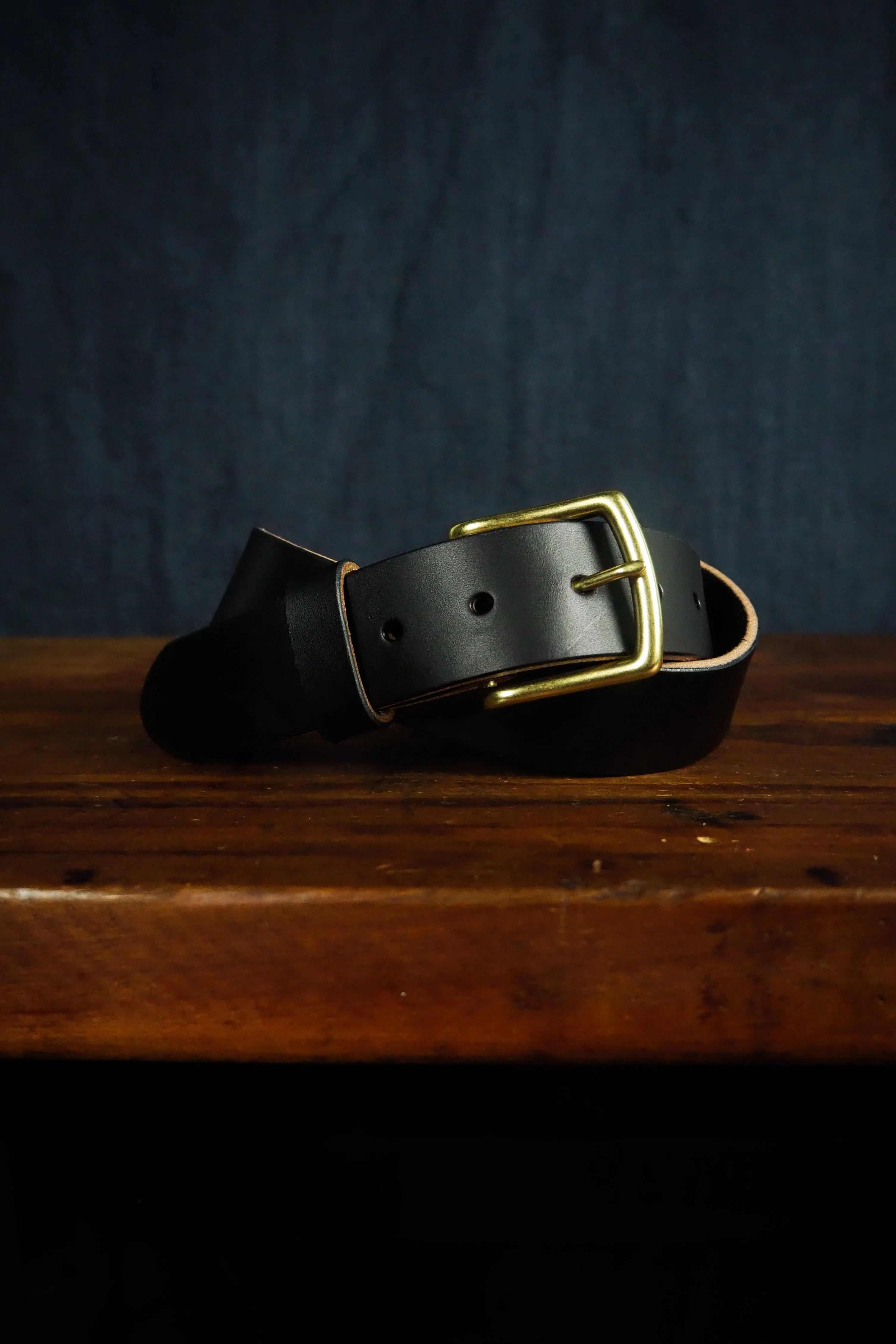 Leather Belt - Black sold by Skinner American Goods