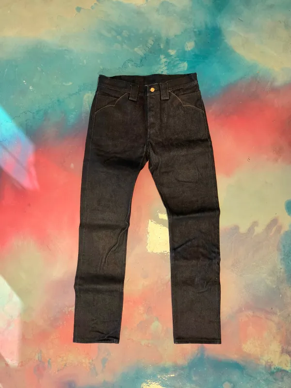Casual Denim Pants - 22oz. Japanese Indigo Selvedge 32 x 34 wash sample sold by Skinner American Goods