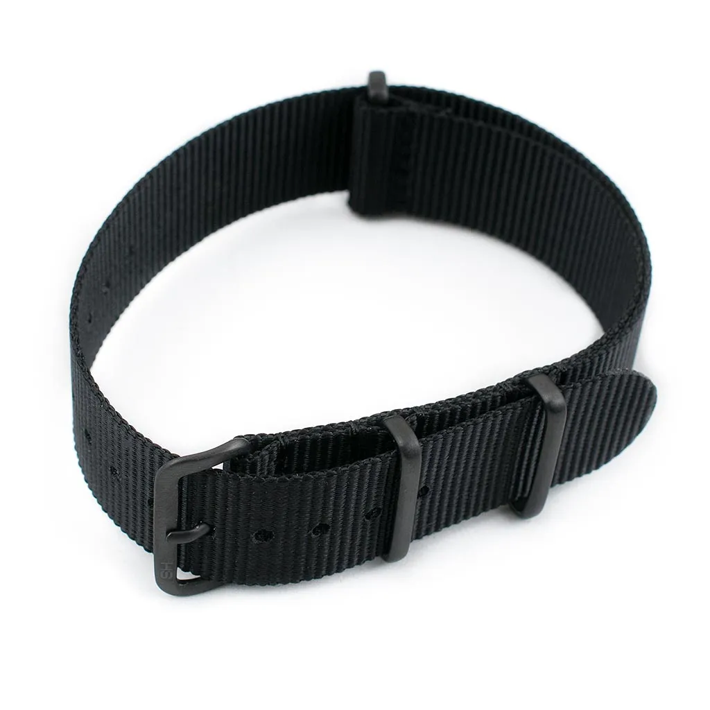 22mm STANDARD H x StrapHabit Black Watch Straps sold by STANDARD H product image thumbnail 3