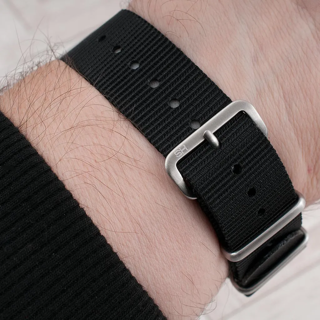 20mm STANDARD H x StrapHabit Black Watch Straps sold by STANDARD H product image thumbnail 5